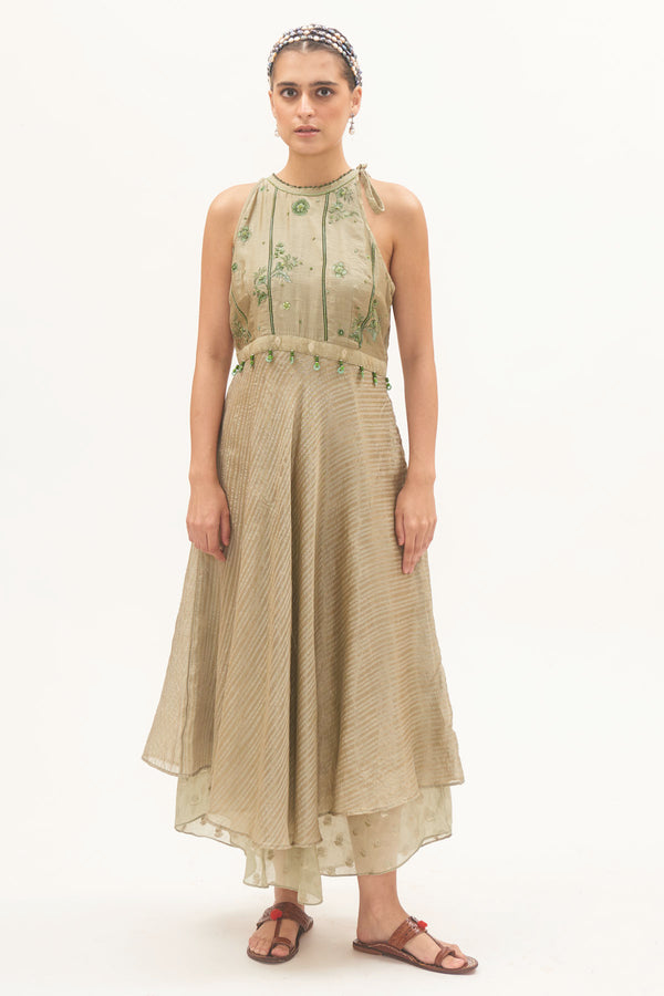 Pista Embroidered Dress