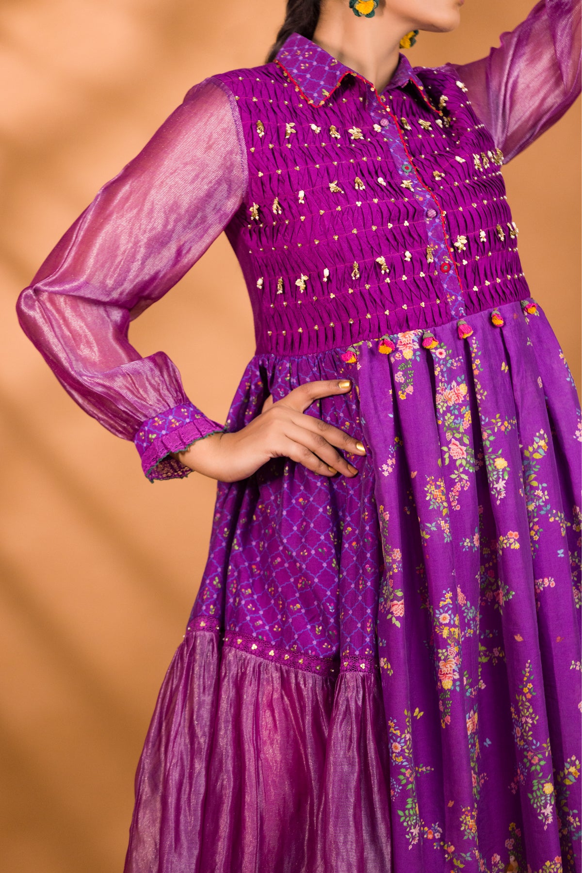 FALSA FLORAL DRESS