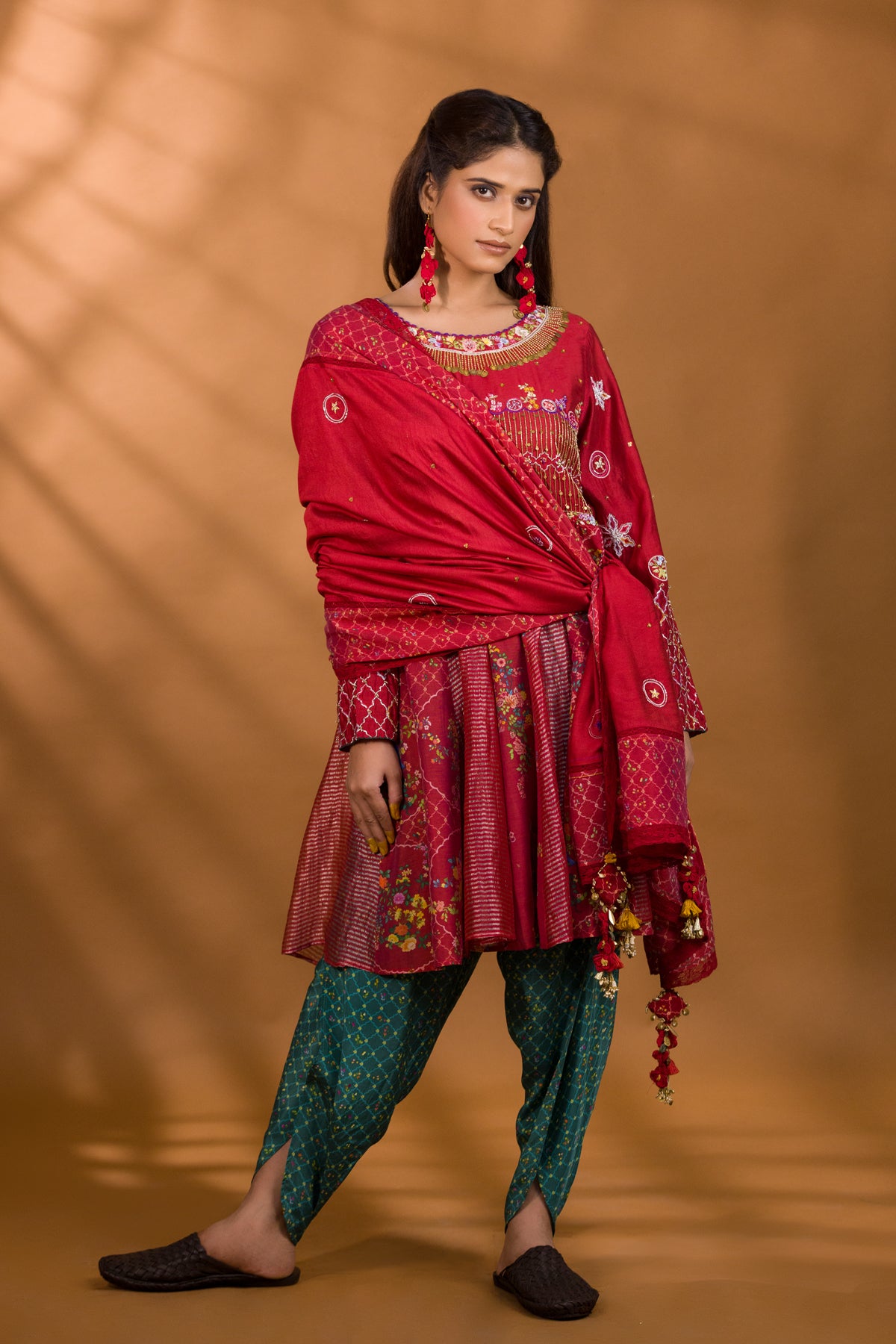 ANAAR ANARKALI SHORT KURTA SET