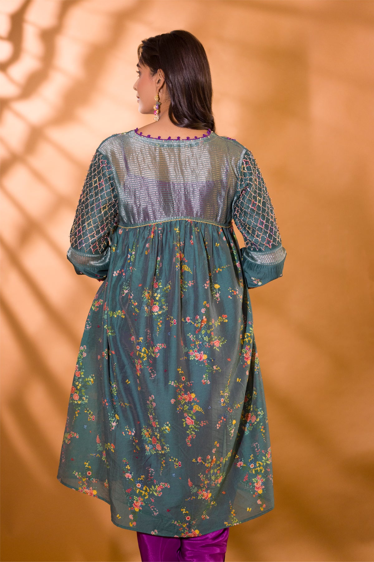 BER FLORAL KAMEEZ