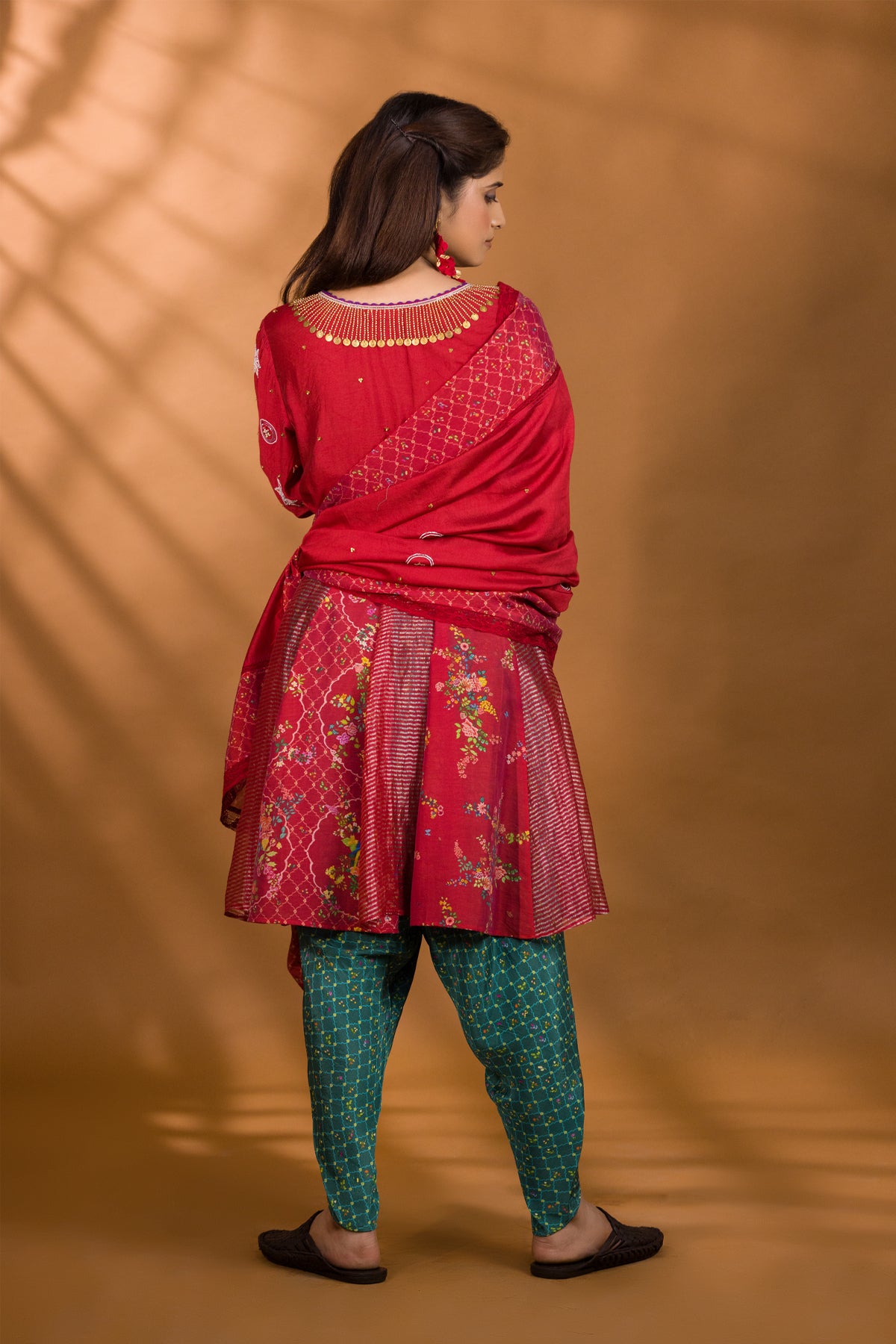 ANAAR ANARKALI SHORT KURTA SET