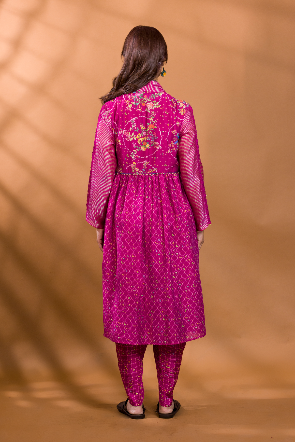GULKAND ANGRAKHA KURTA WITH PATIALA PANTS