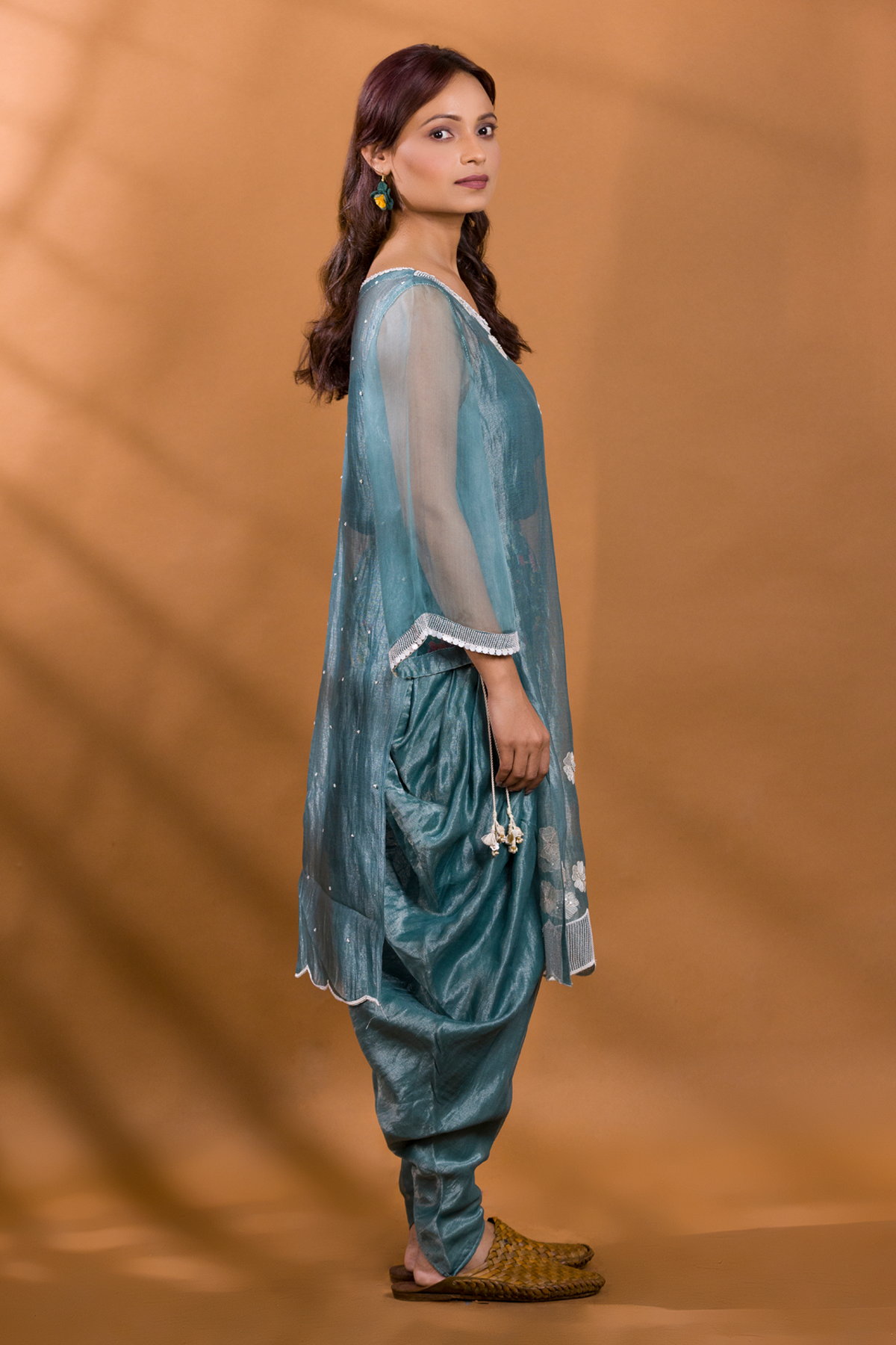 BER EMBROIDERED KURTA WITH SALWAR PANTS