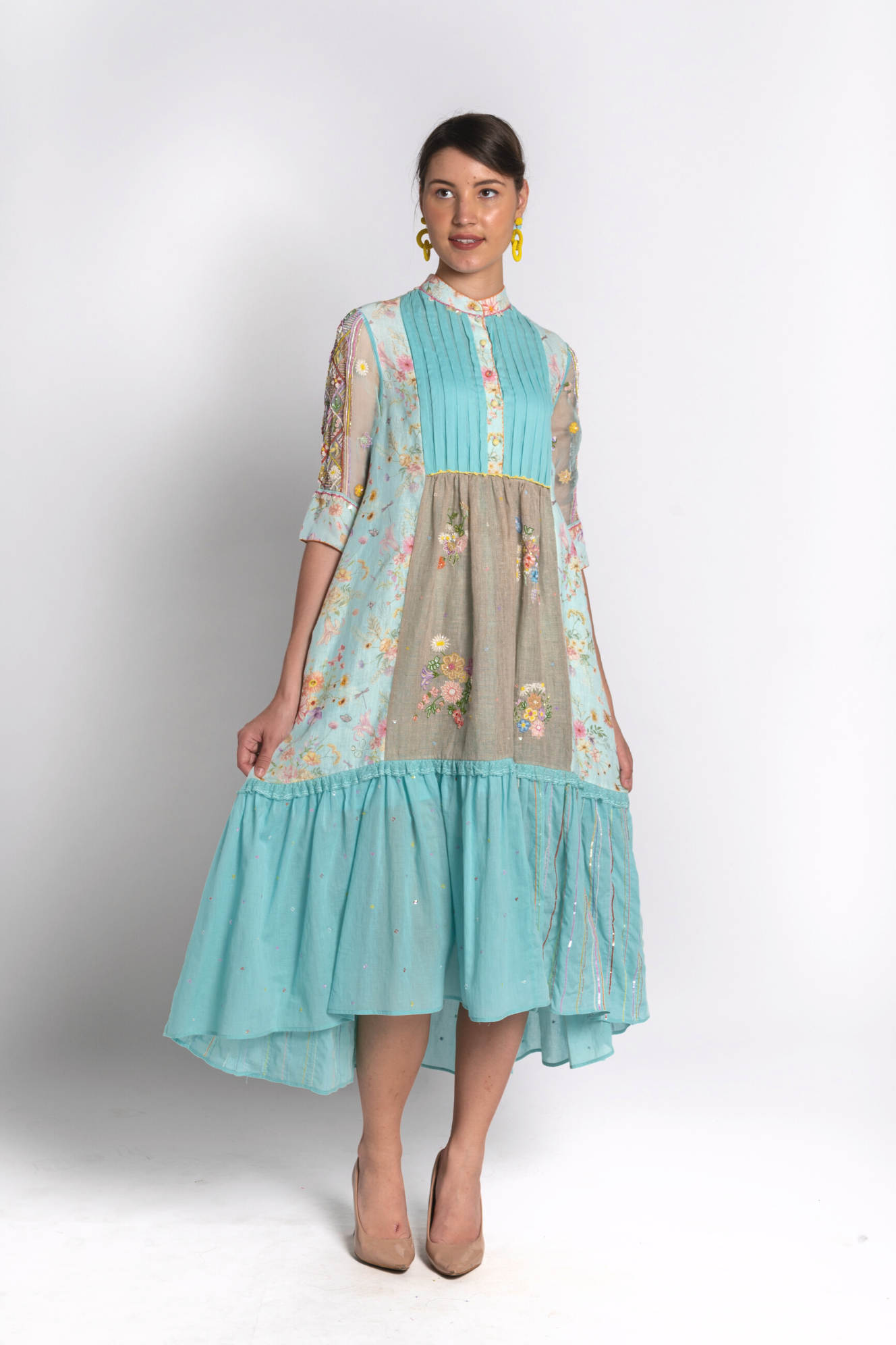 Pani Rang Floral Dress
