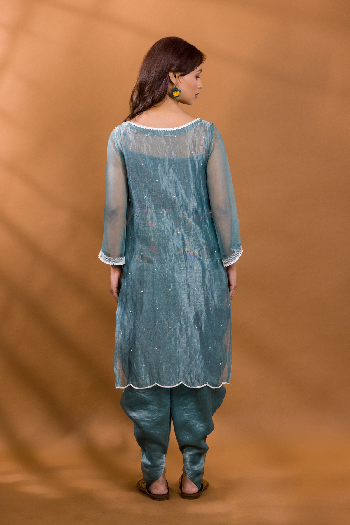 BER EMBROIDERED KURTA WITH SALWAR PANTS