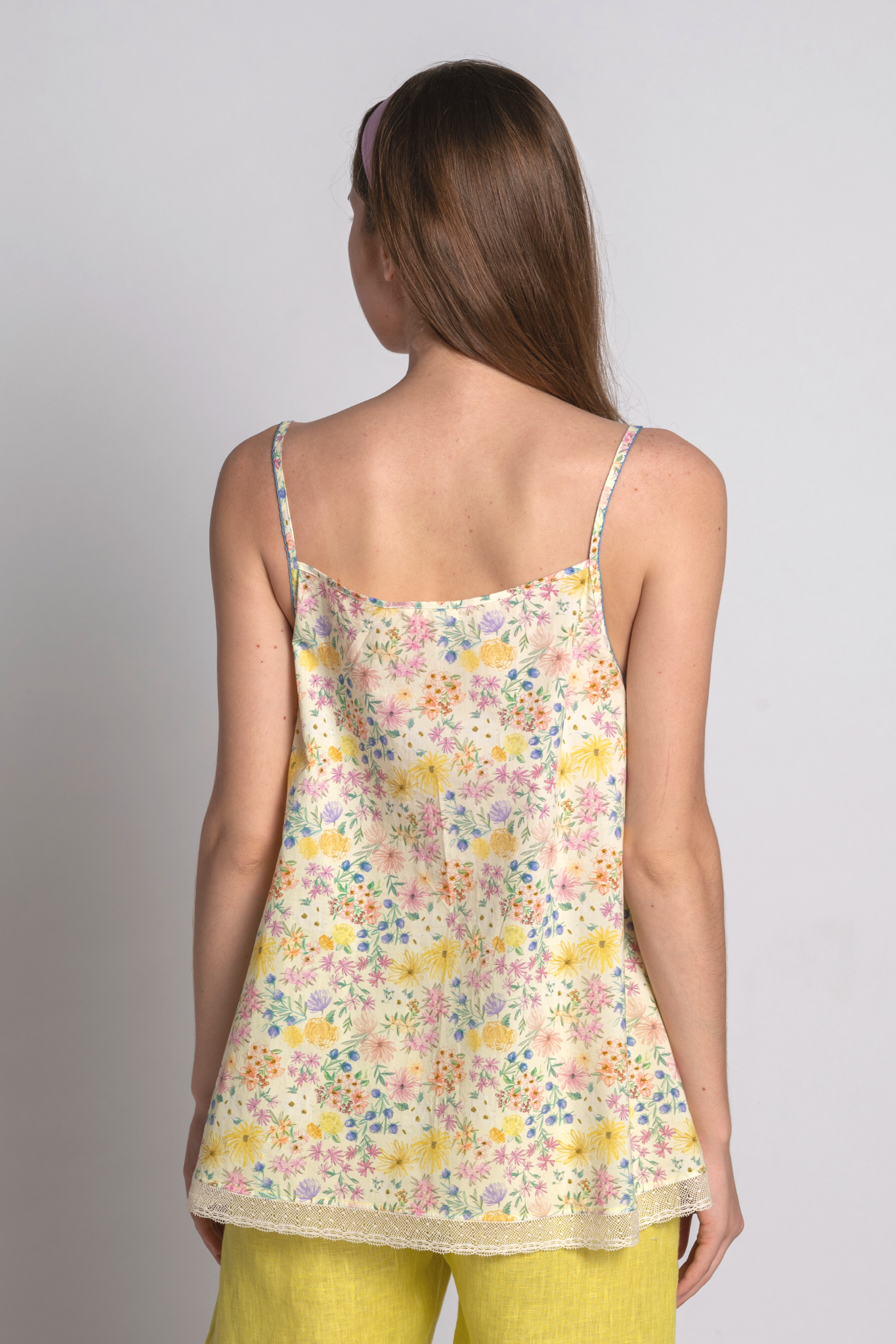 Gajra Ditsy Floral Slip Top