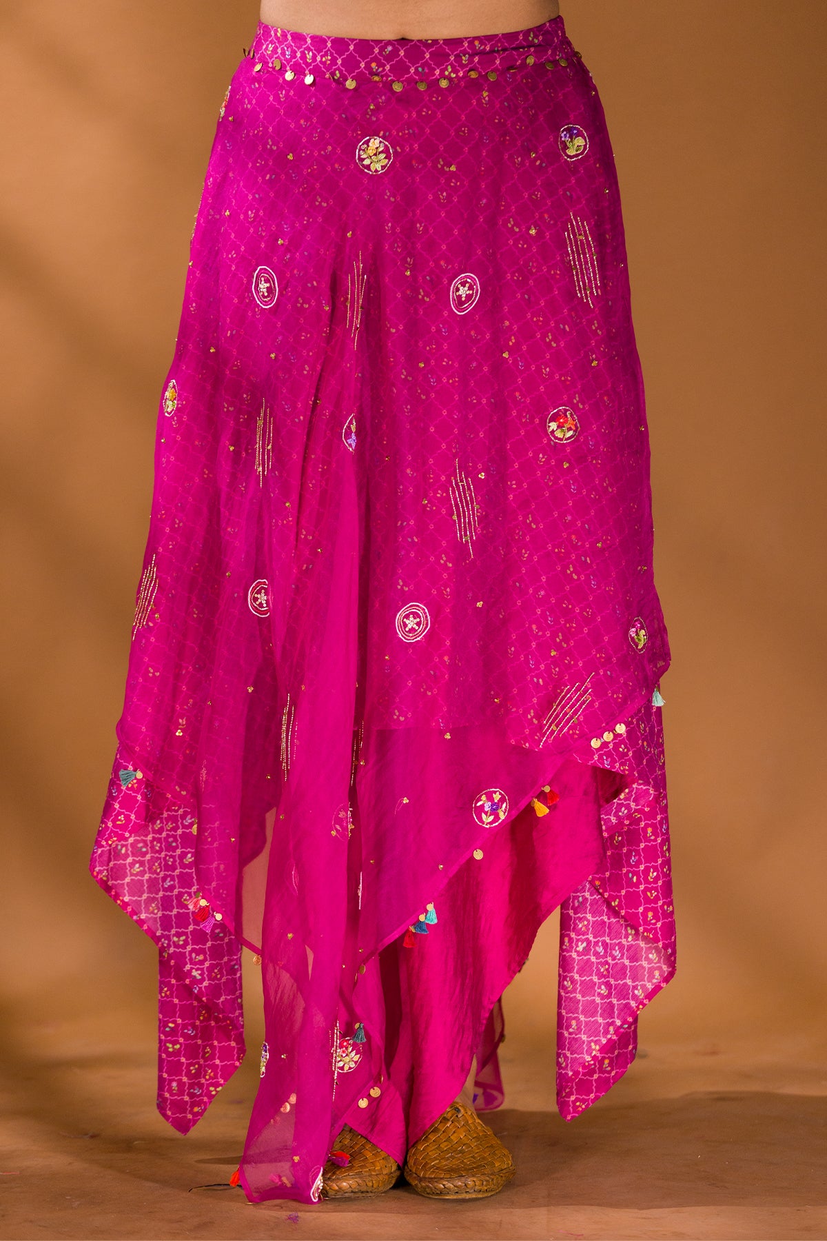 GULKAND LAYERED SKIRT