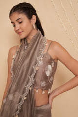 Chandi Tissue saree