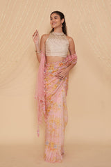 Gulab Printed Saree