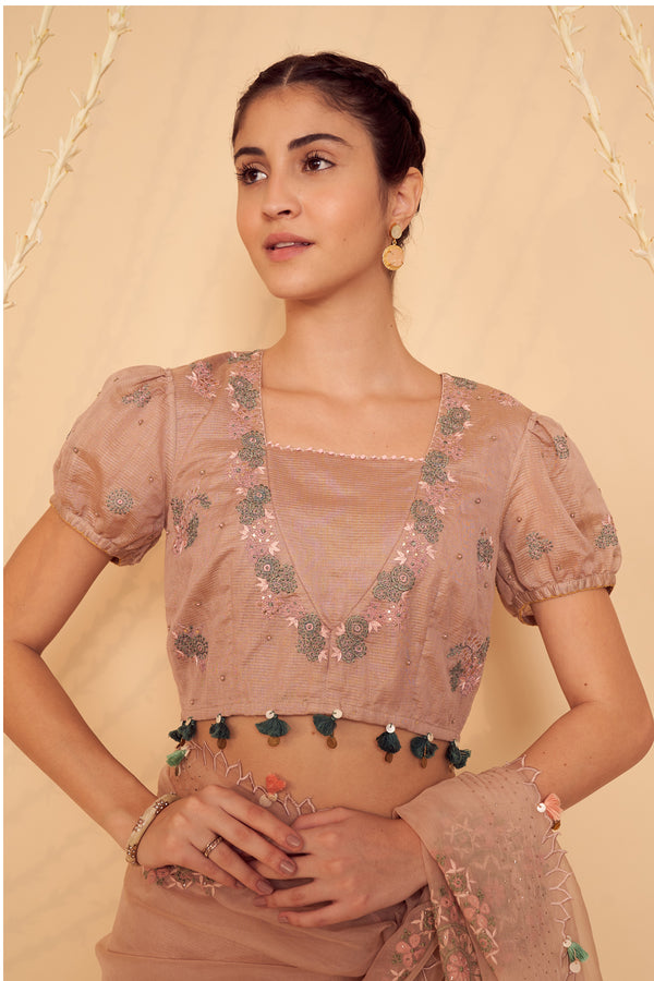 Cham Cham Chanderi Blouse