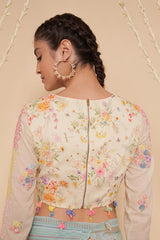 Barfi Panelled Blouse