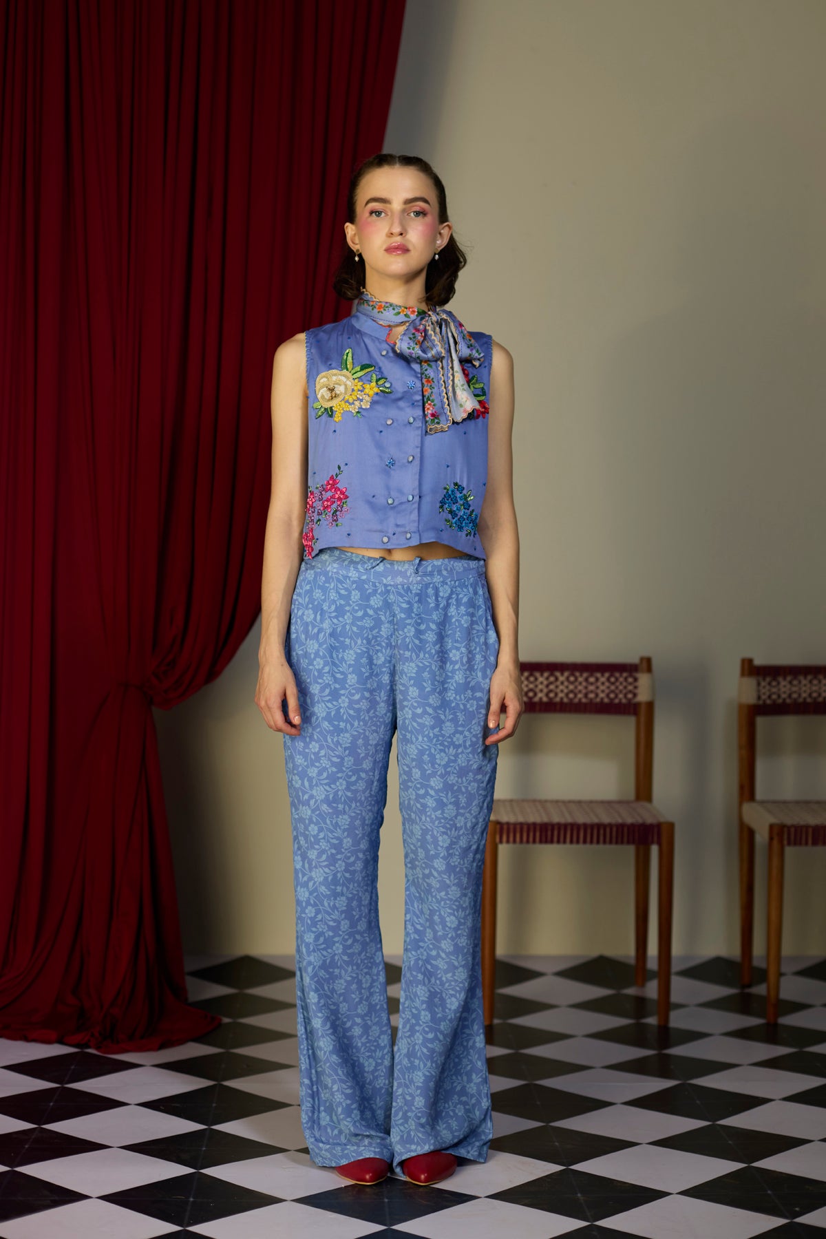 Periwinkle Blue Waistcoat