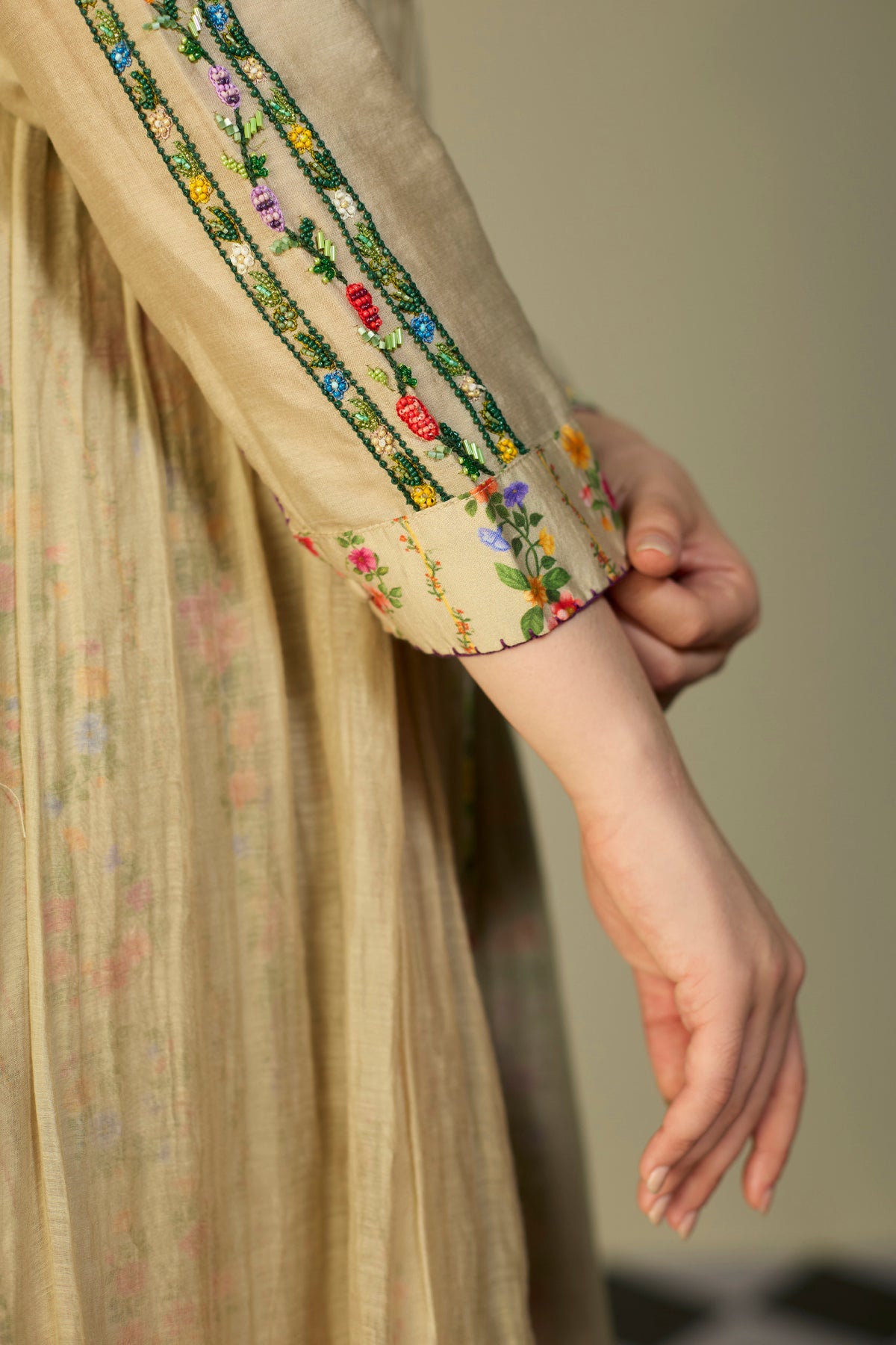 Heirloom Beige Dress