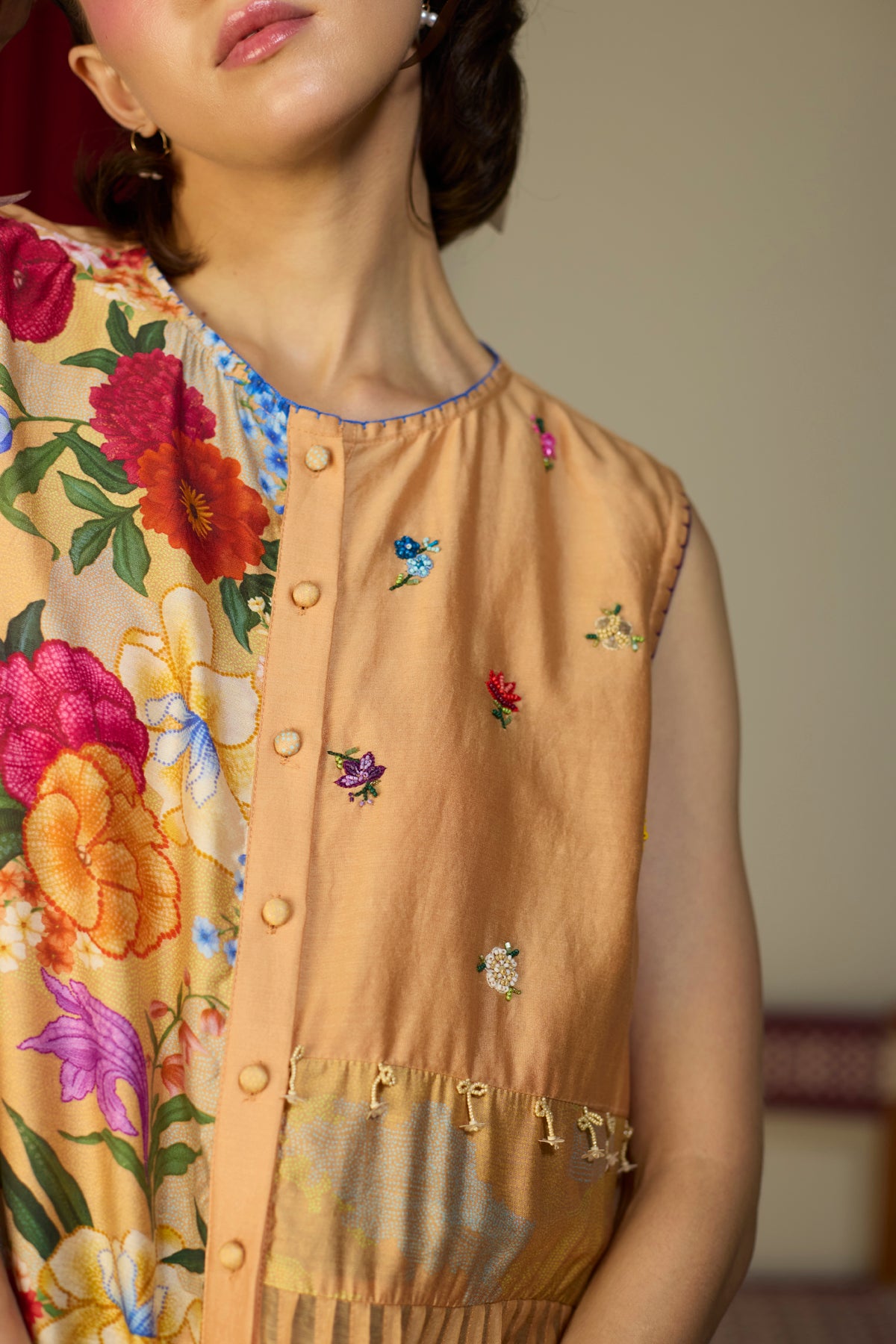 Soufflé Orange Dress