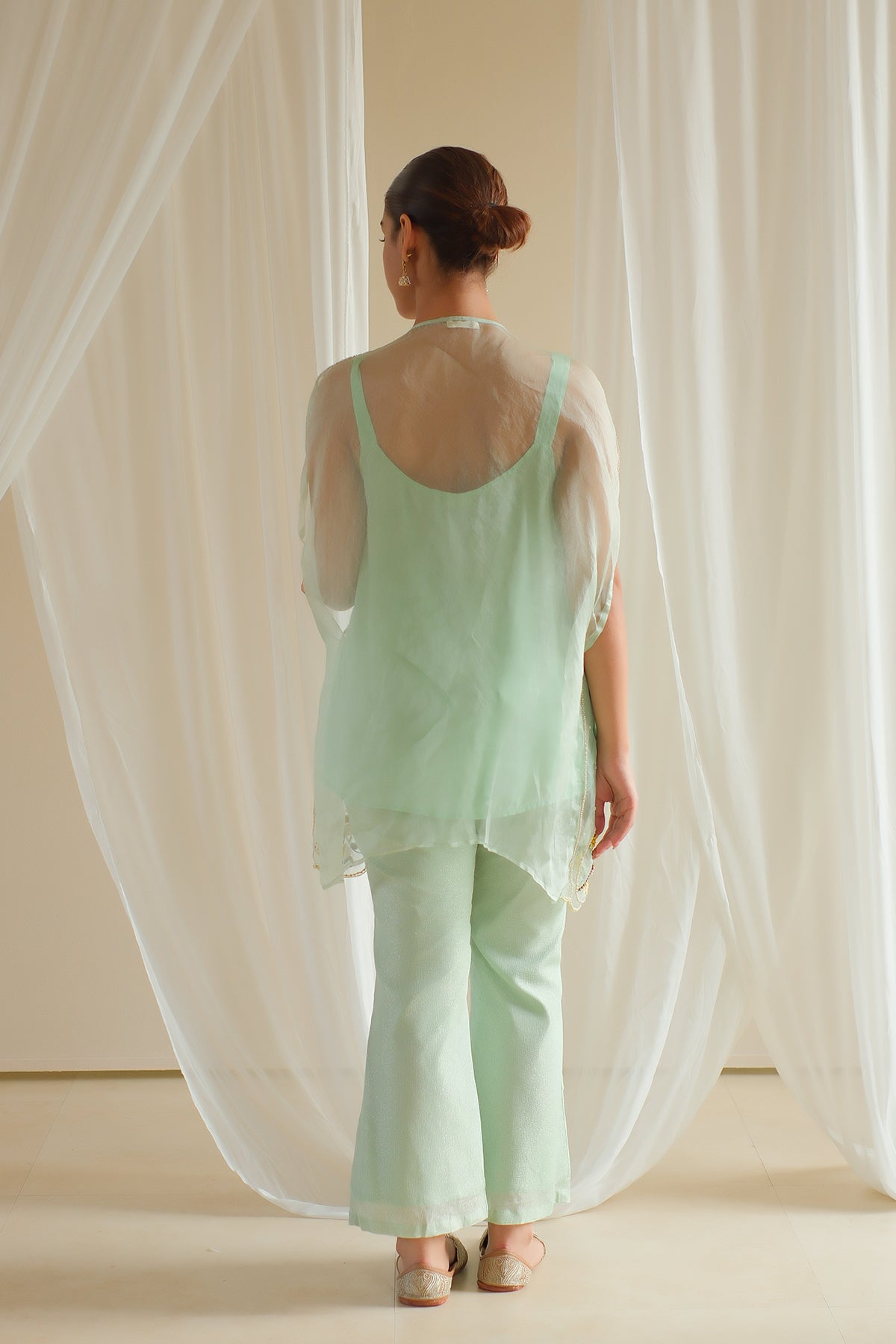 Tide Sheer Organza Co-ord Set