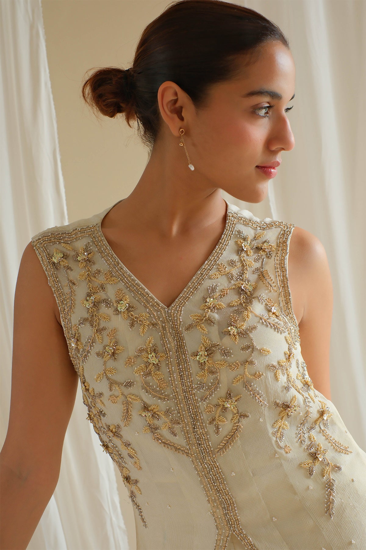 Pearl Embroidered Co-ord Set