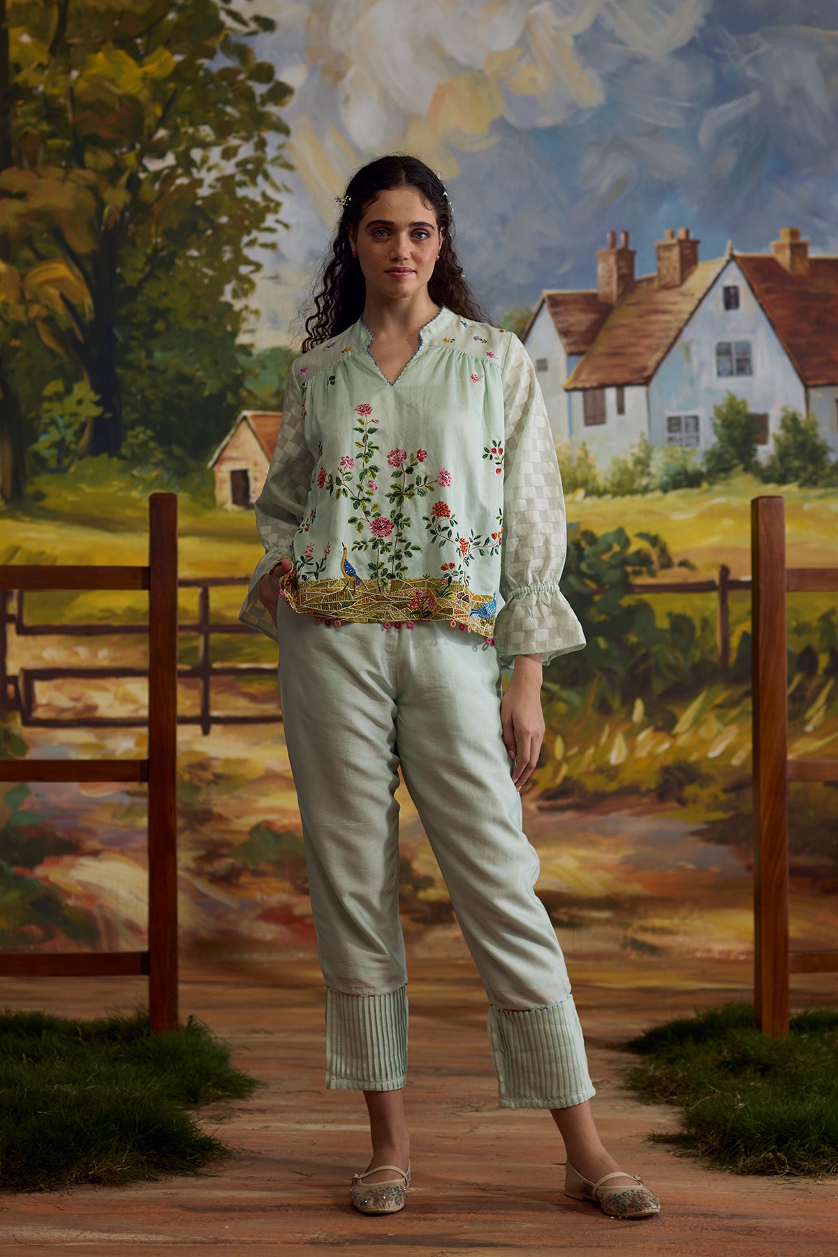 Meadow Floral Top