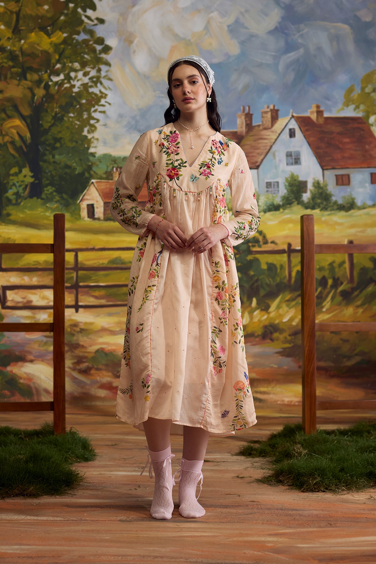 Sorbet Floral Dress