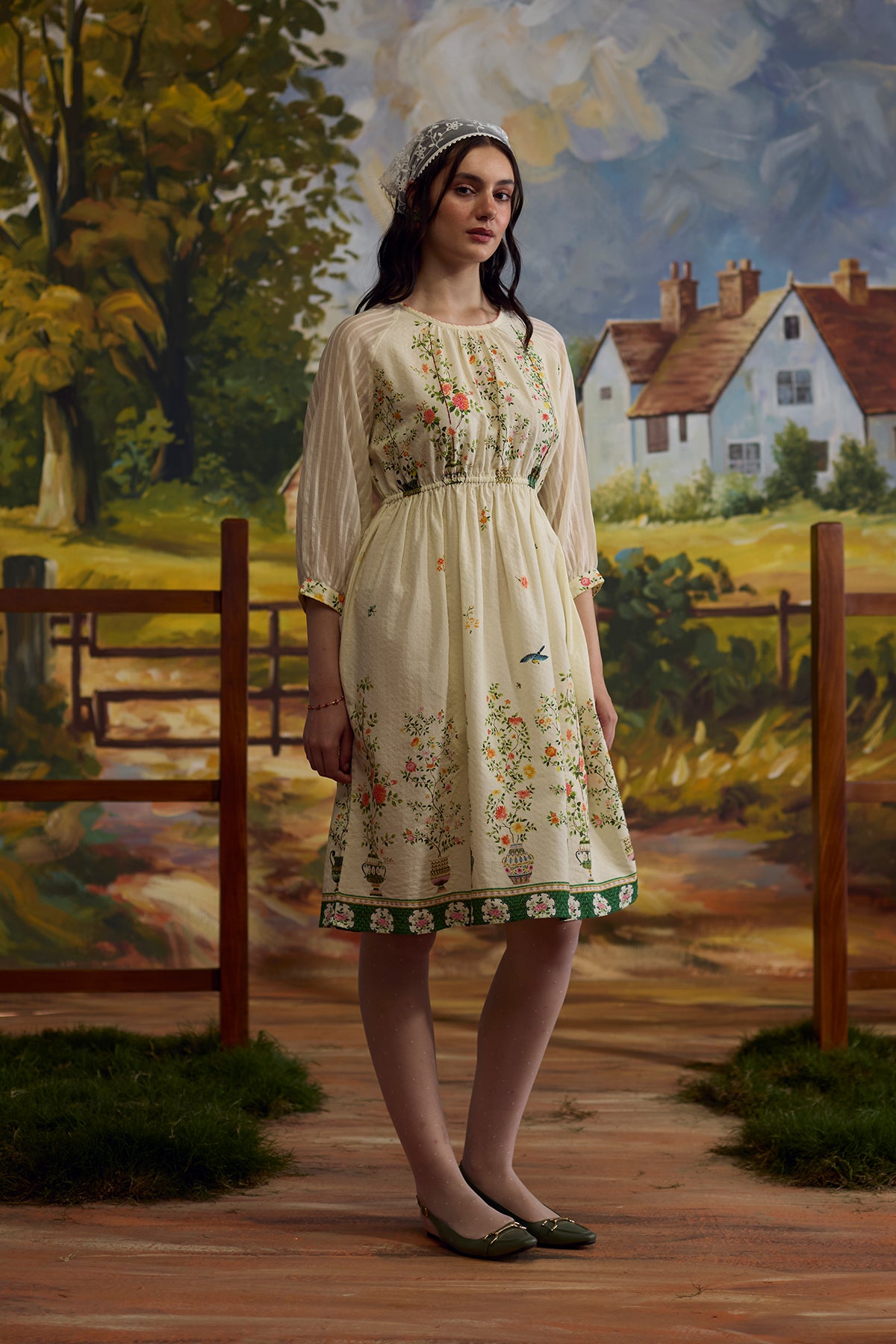 Lumina Floral Dress