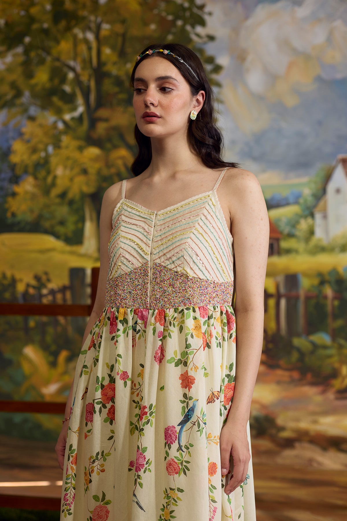 Lumina Floral Dress