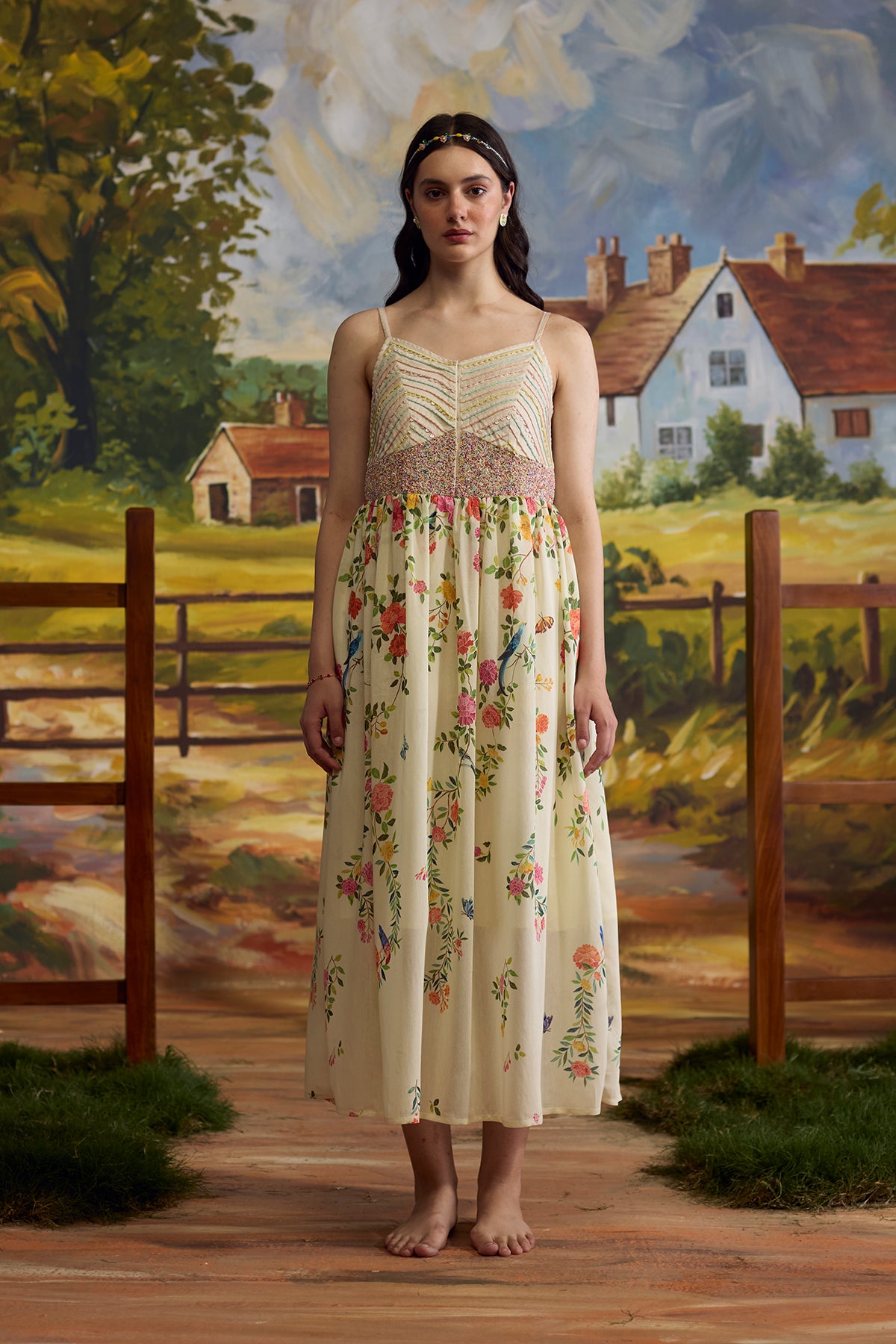 Lumina Floral Dress