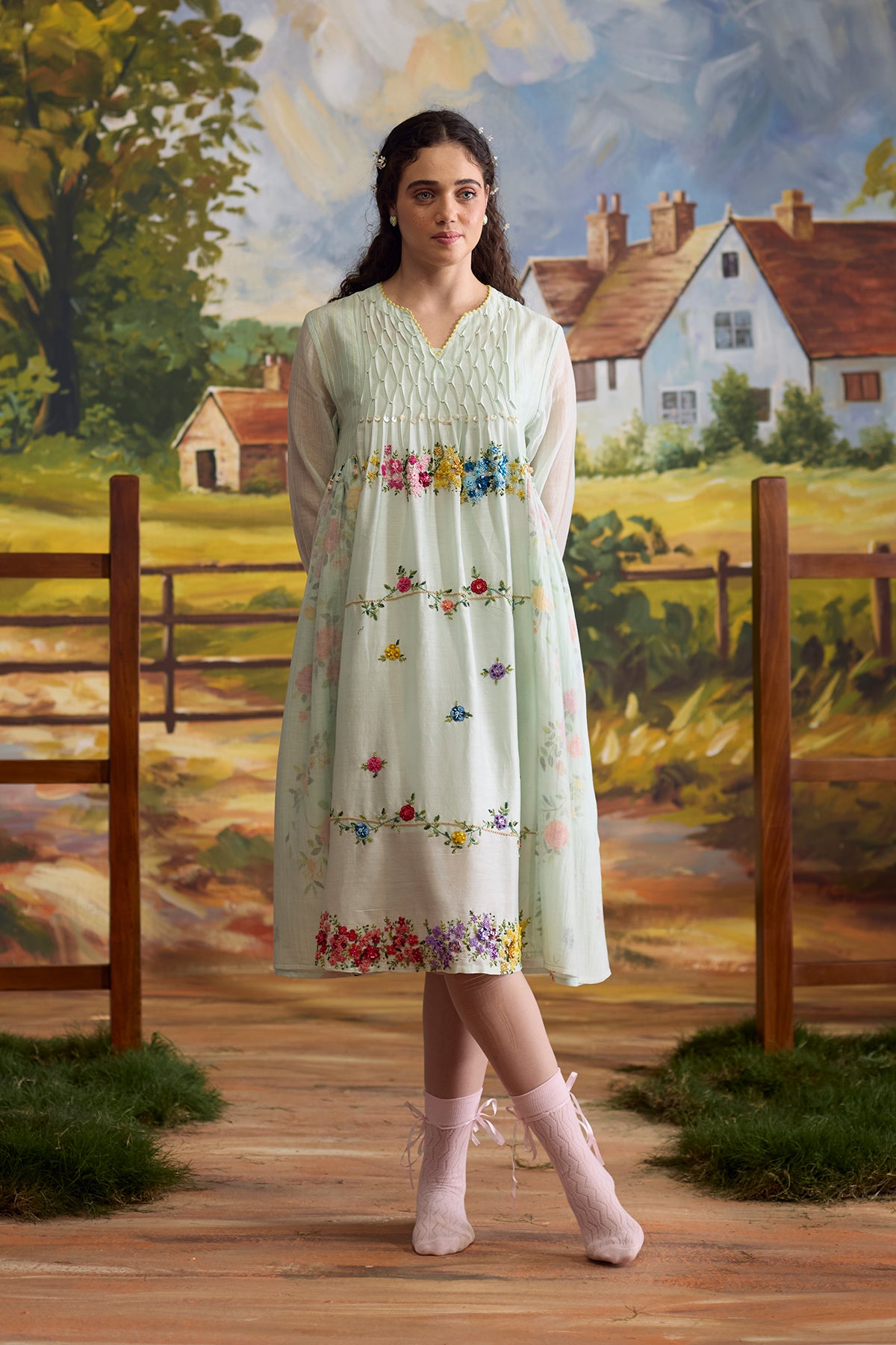 Meadow Smocked Dress