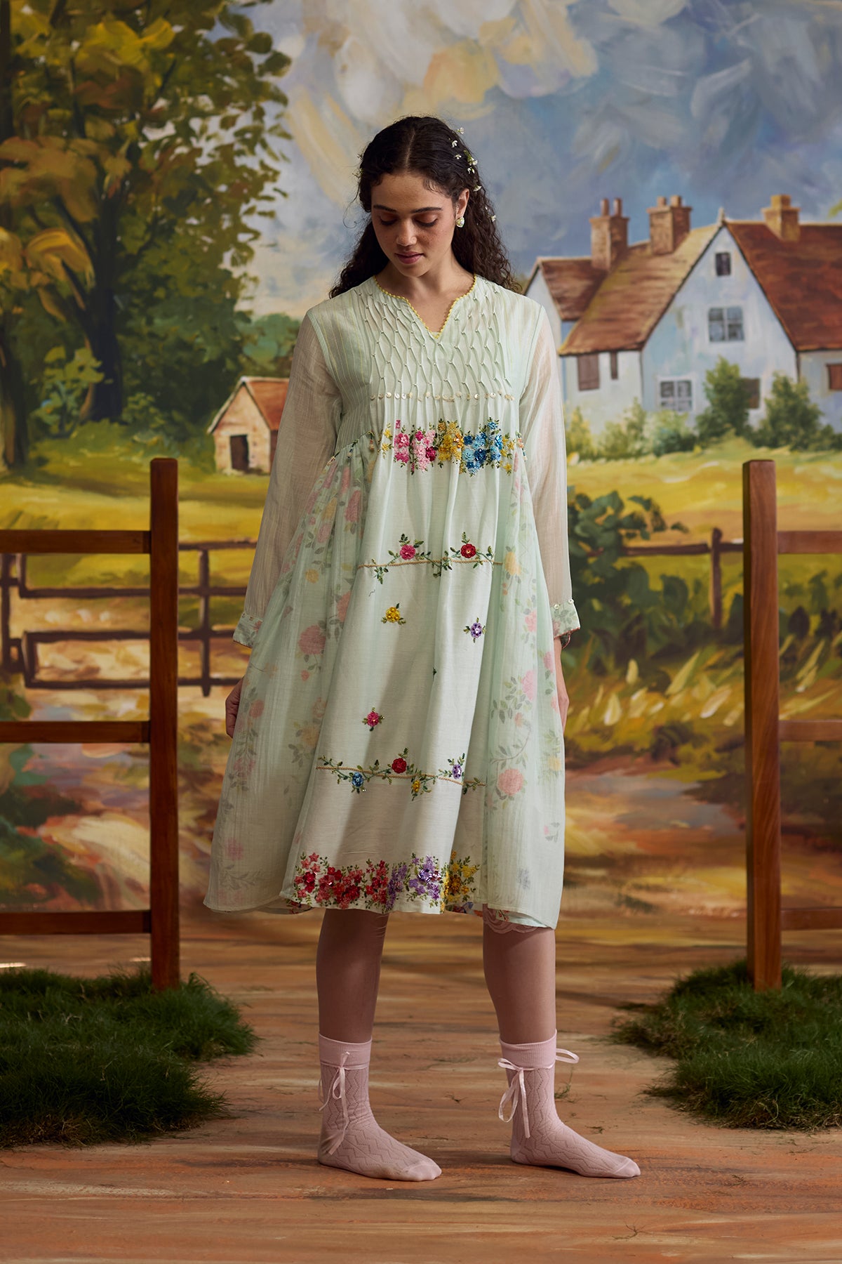 Meadow Smocked Dress