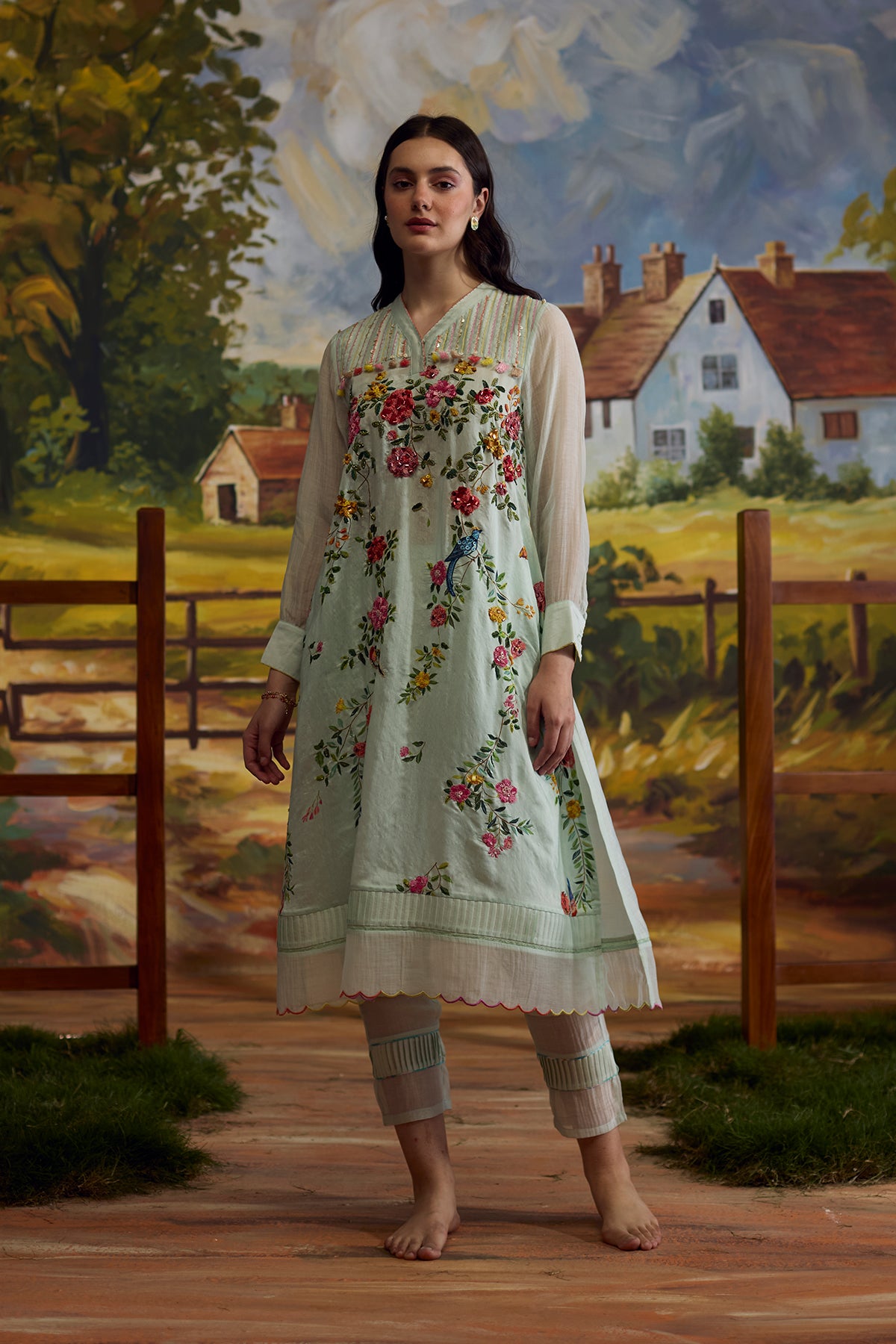 Meadow Embroidered Kurta