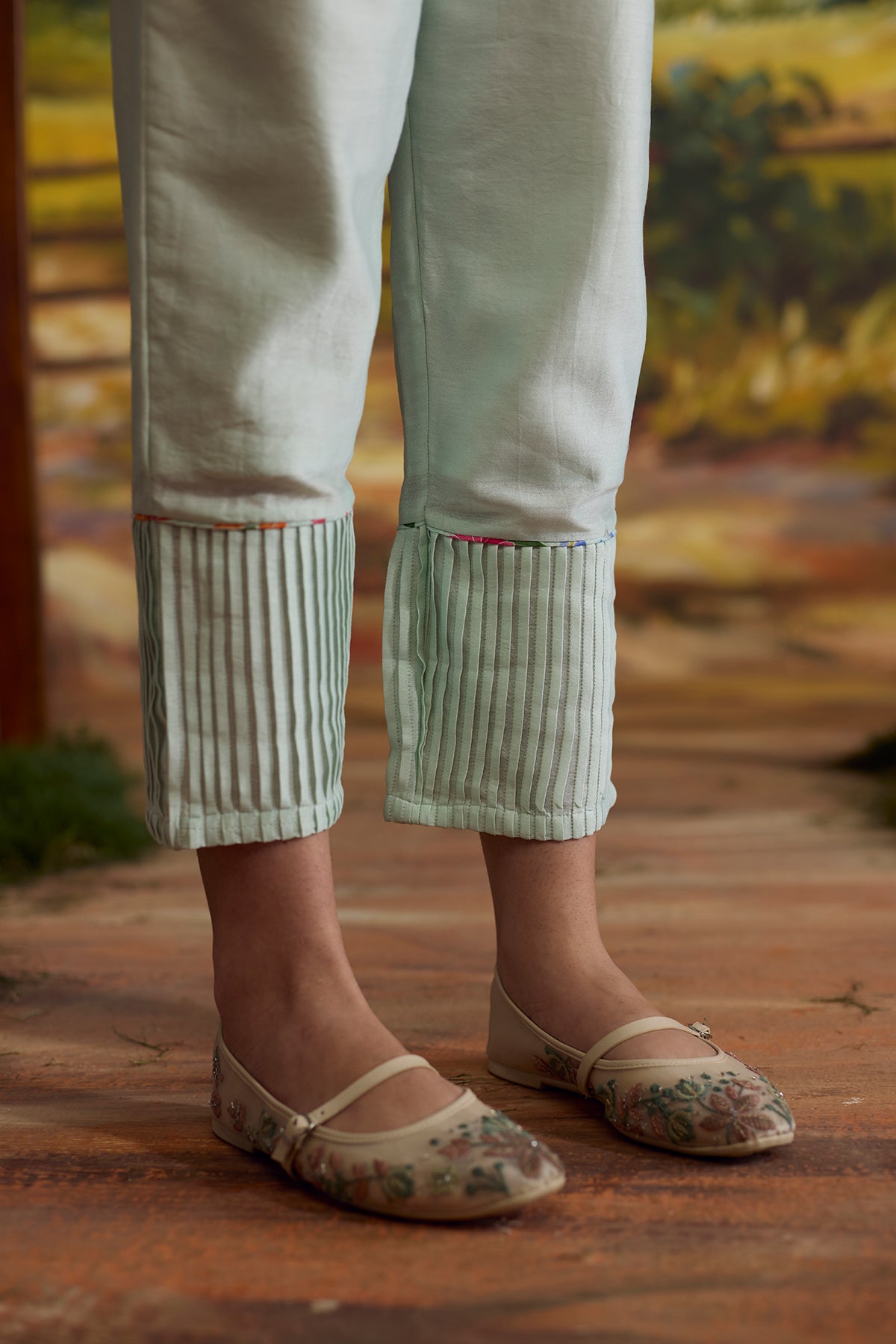 Meadow Straight Quilted Pants