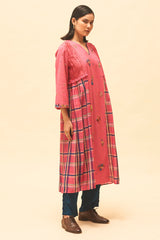 Fuchsia Gathered Tunic