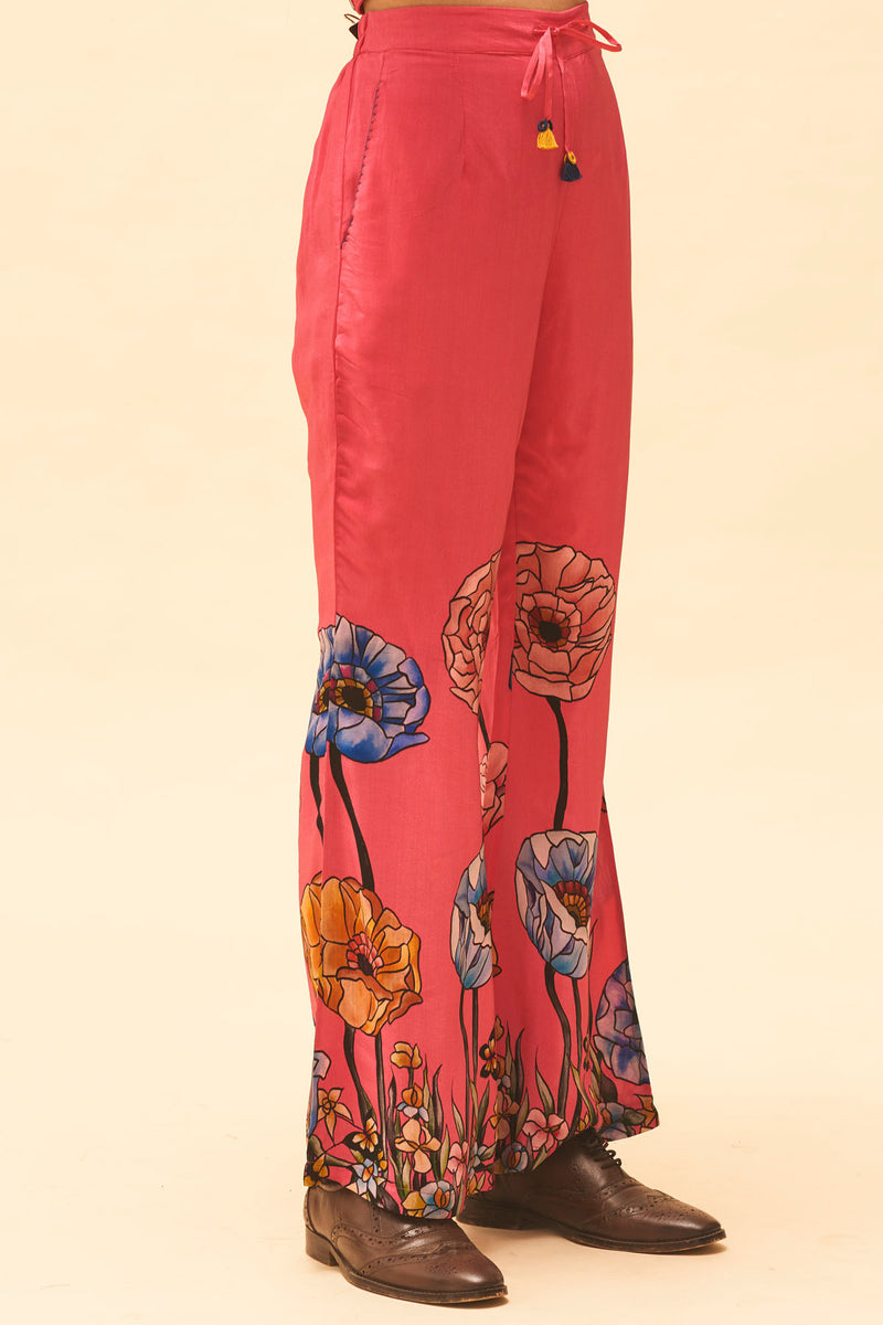 Fuchsia Palazzo Pants