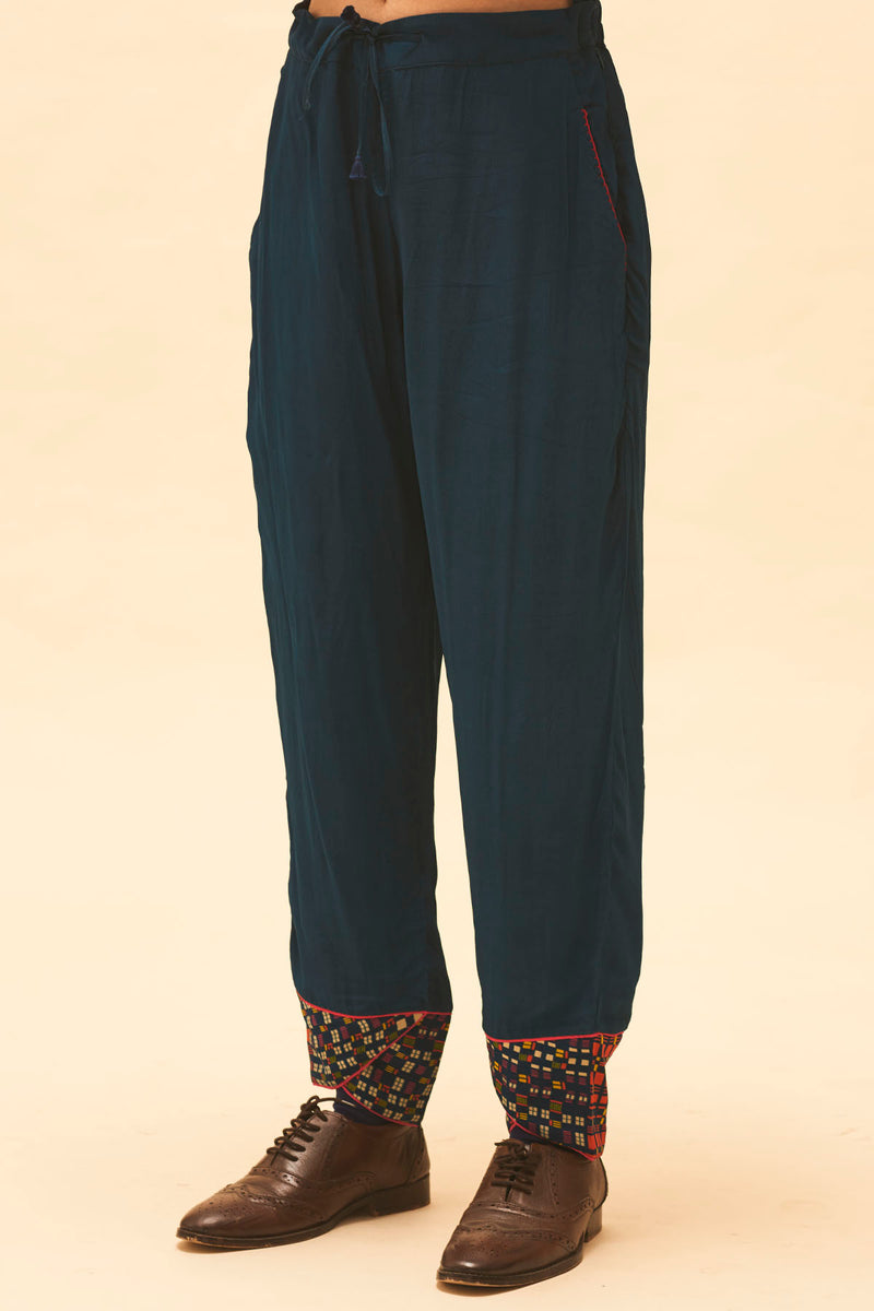 Indigo Cuffed Pants