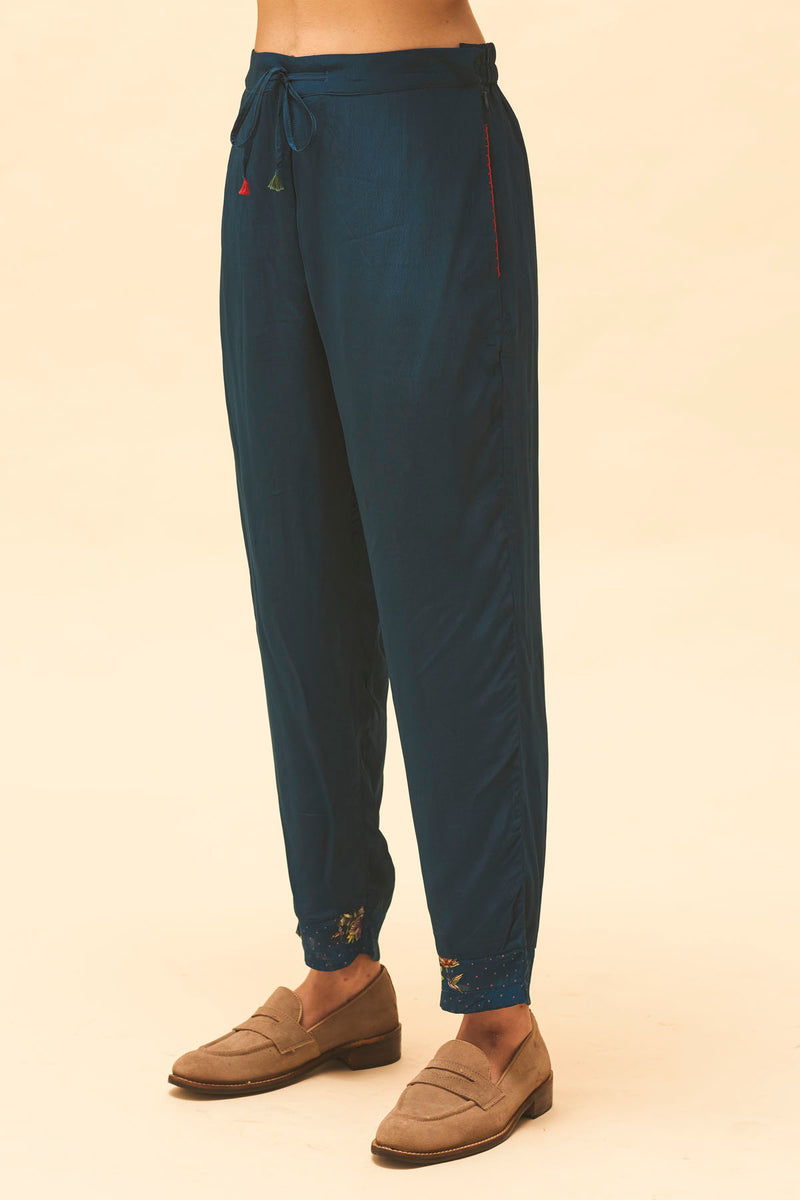 Indigo Straight Pants