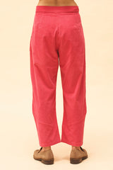 Fuchsia Straight Pants