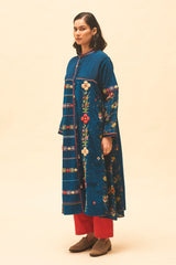 Indigo Applique Kurta