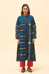 Indigo Applique Kurta