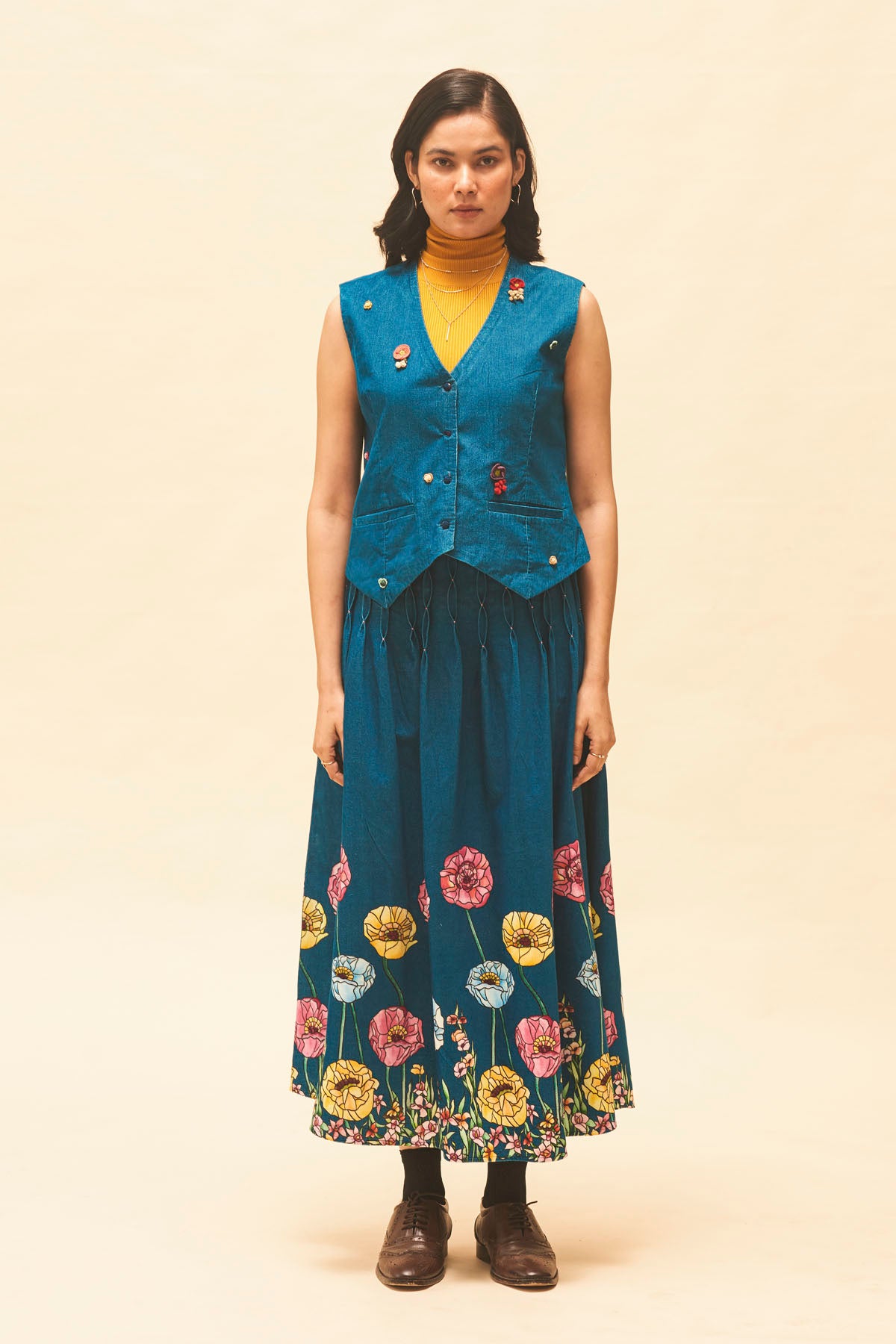 Indigo Waistcoat