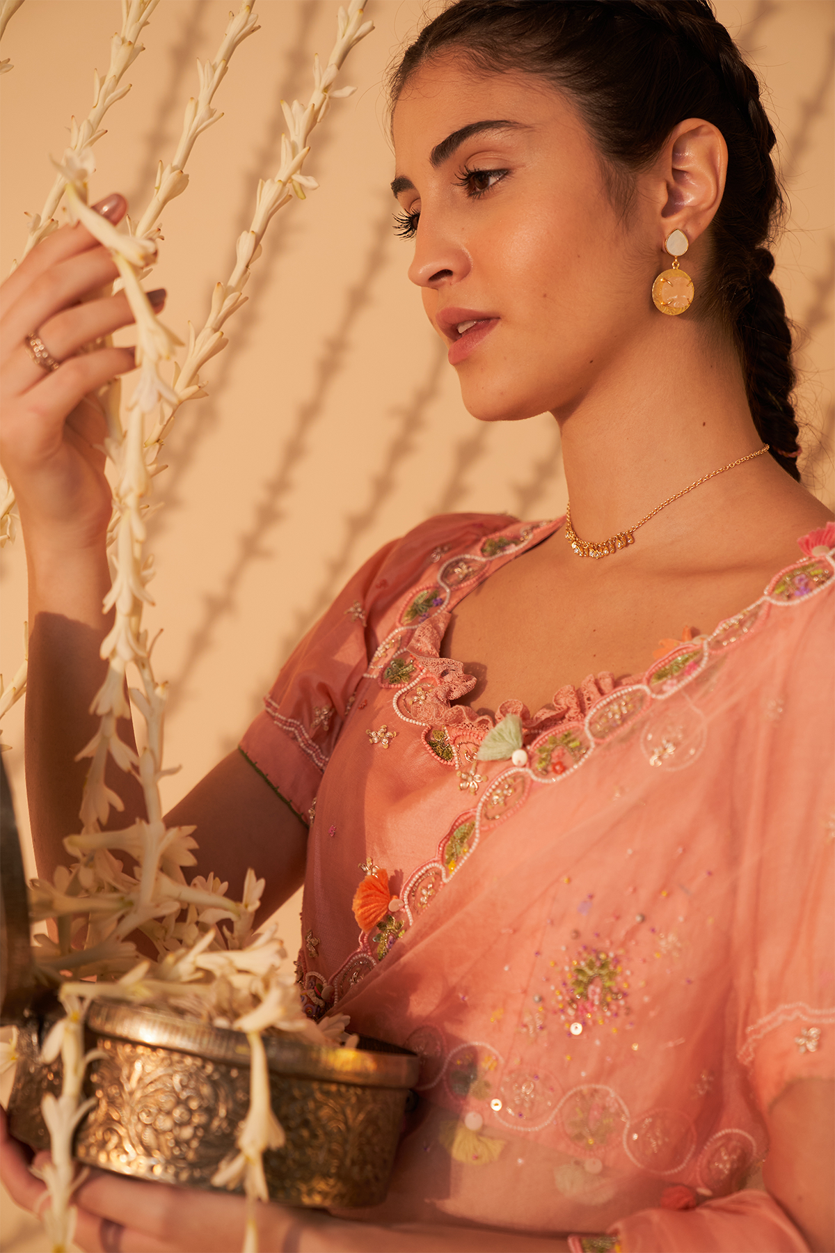 Naarangi Organza Saree