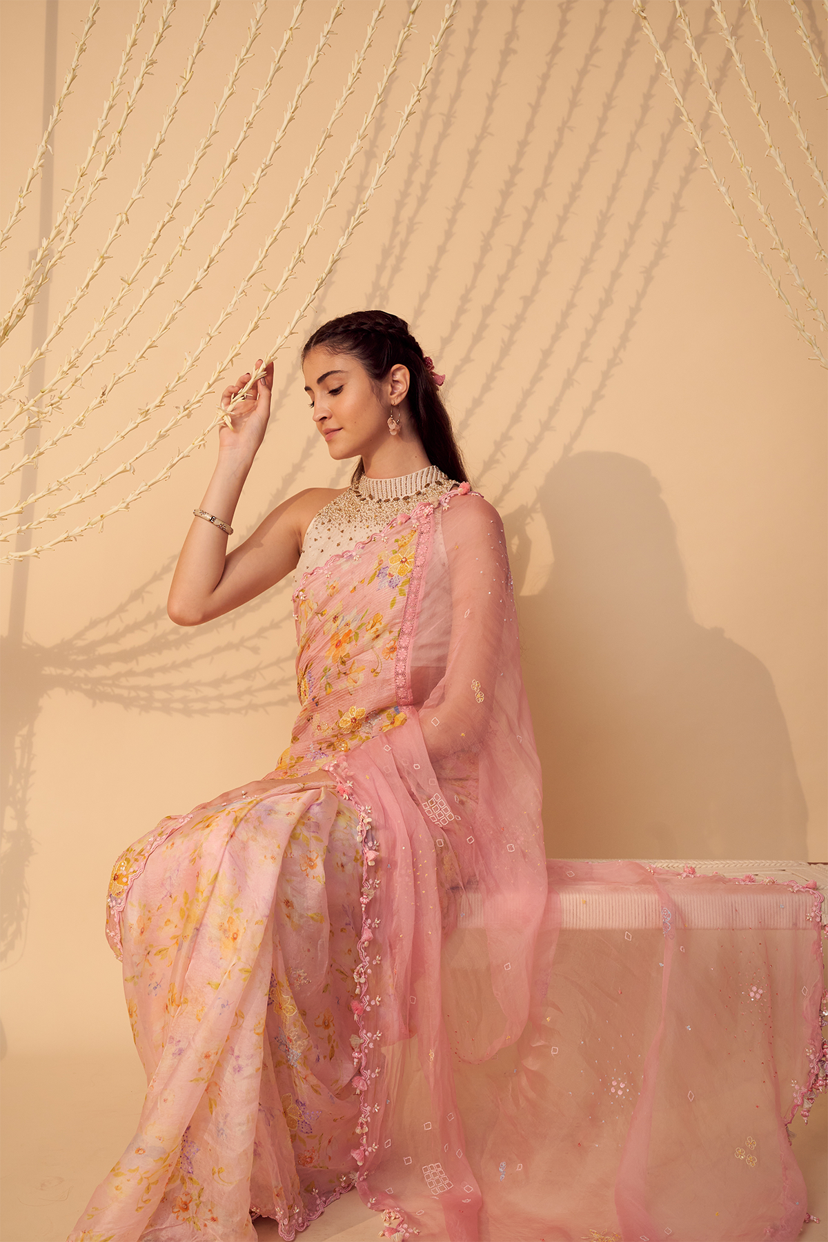 Gulab Printed Saree
