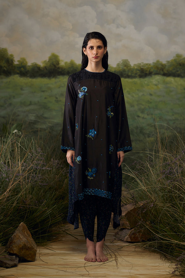 Onyx Embroidered Kurta Set