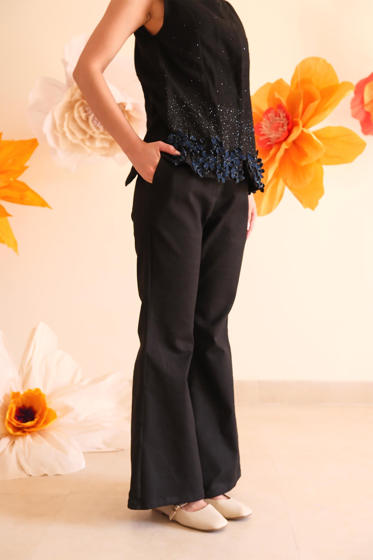 Coal Flared Pants