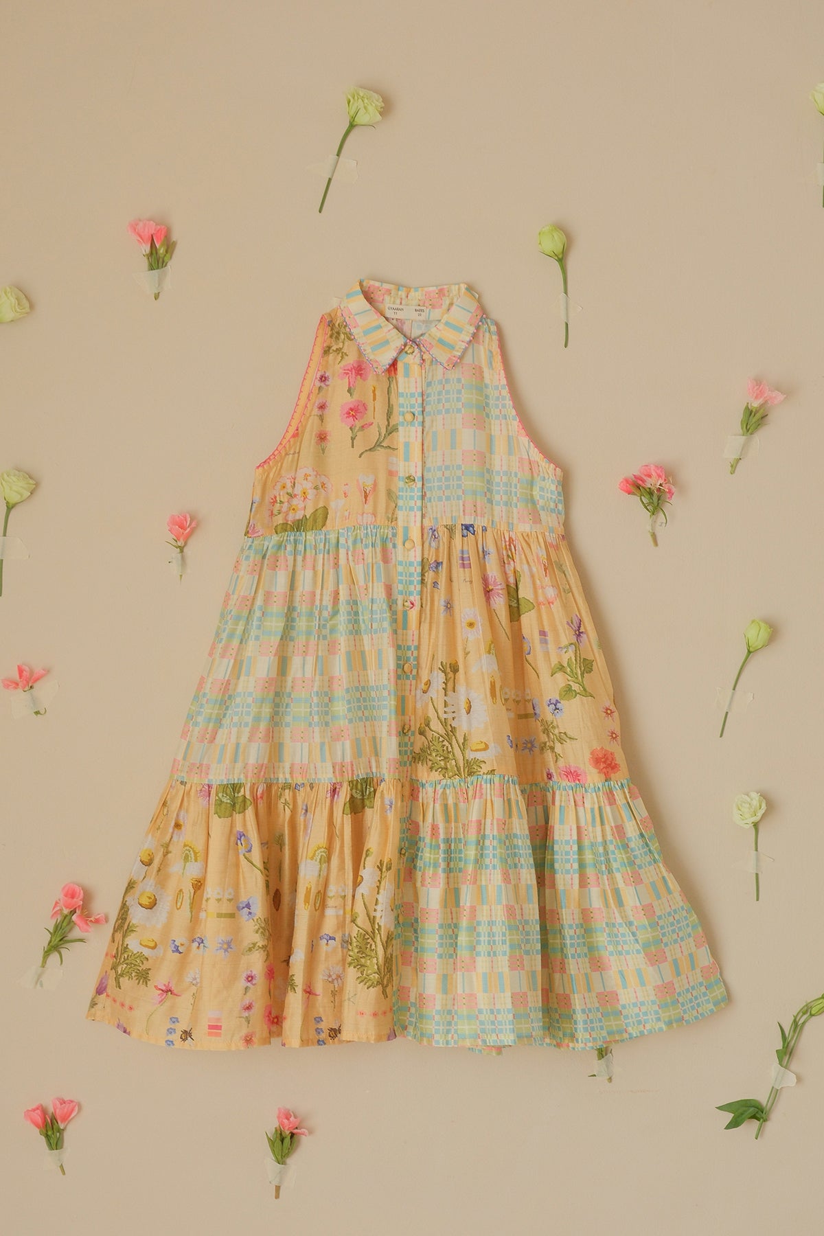 Kids Sunpetal Tiered Dress