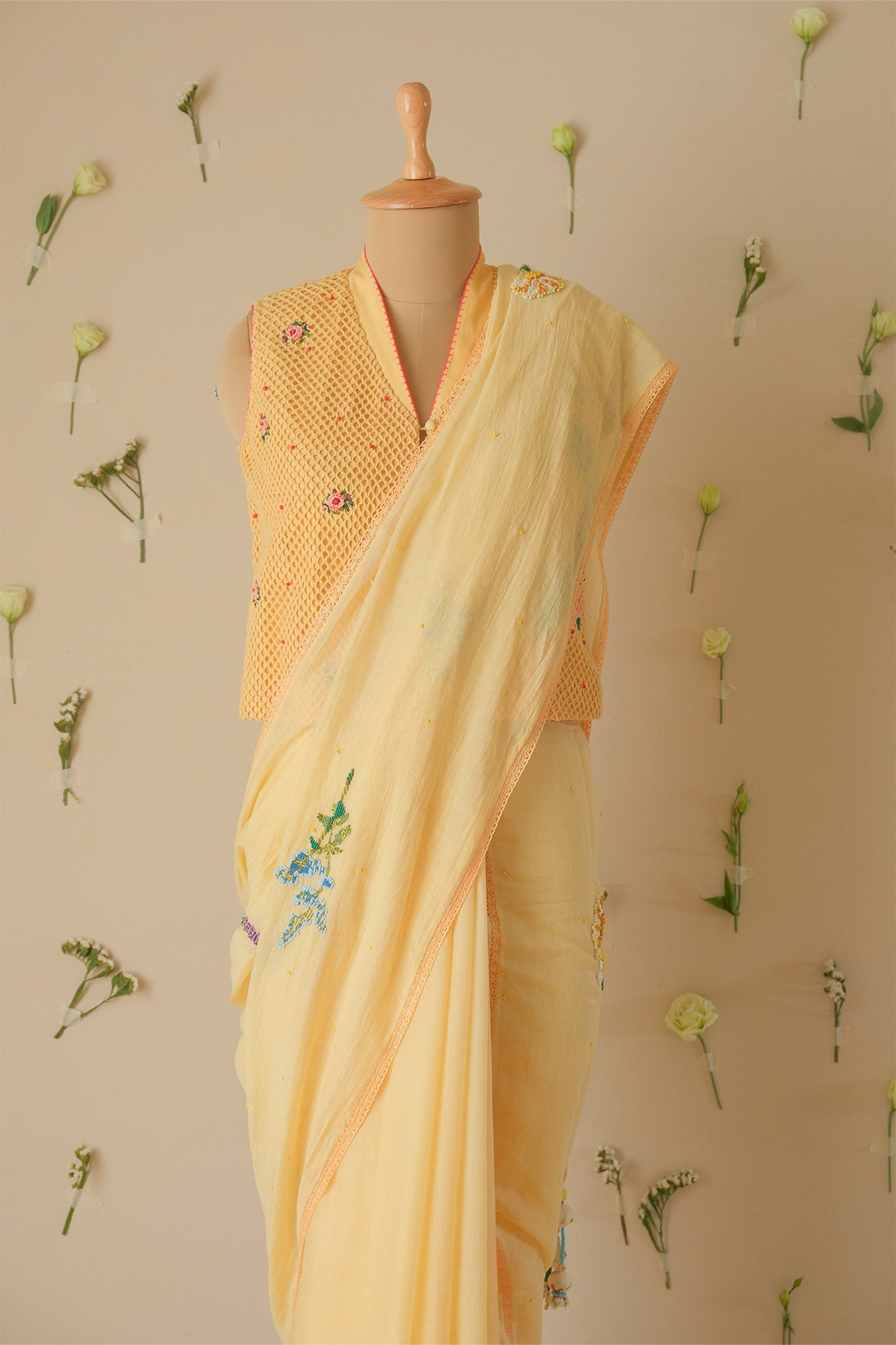 Sunpetal Floral Saree