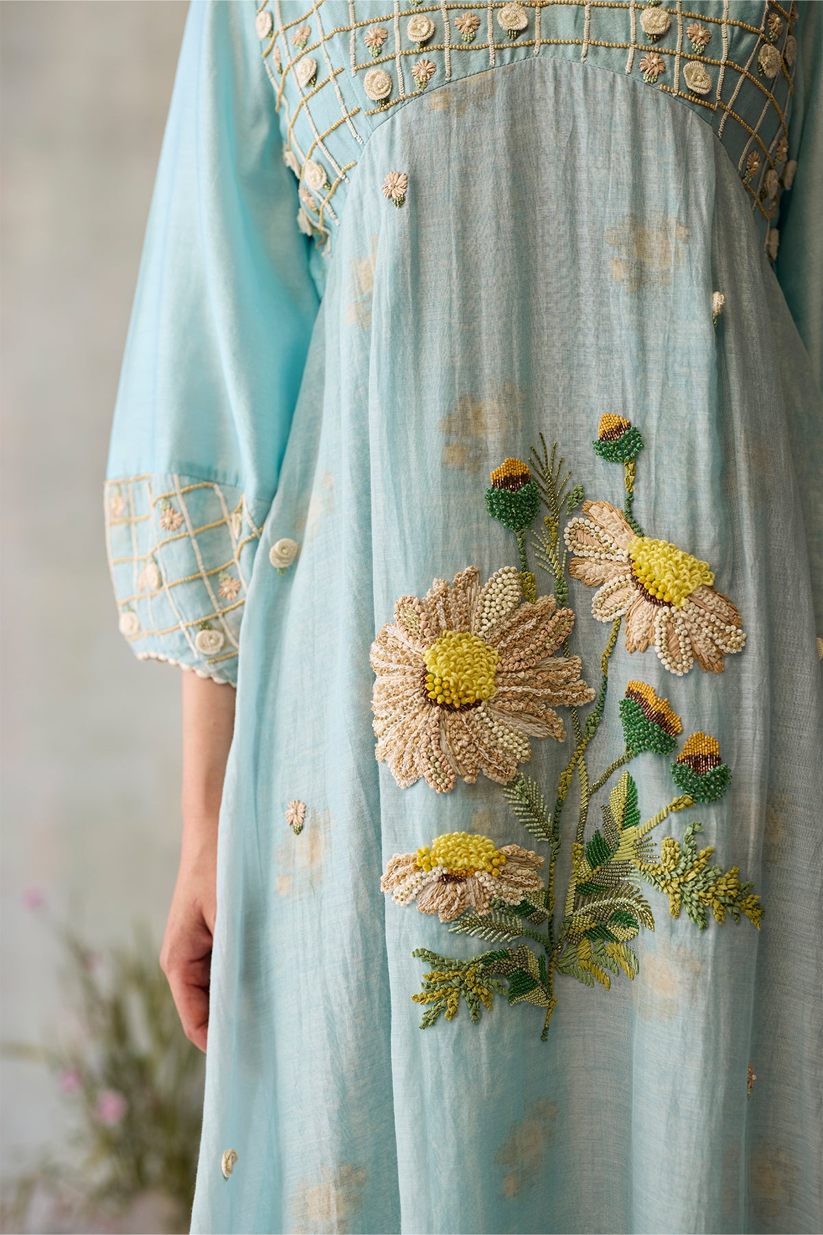Azure Layered Dress