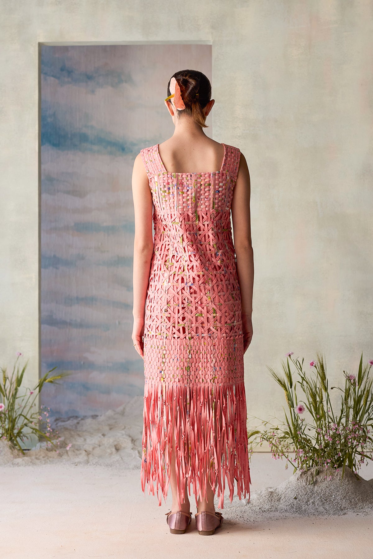 Rose Smocked Dress