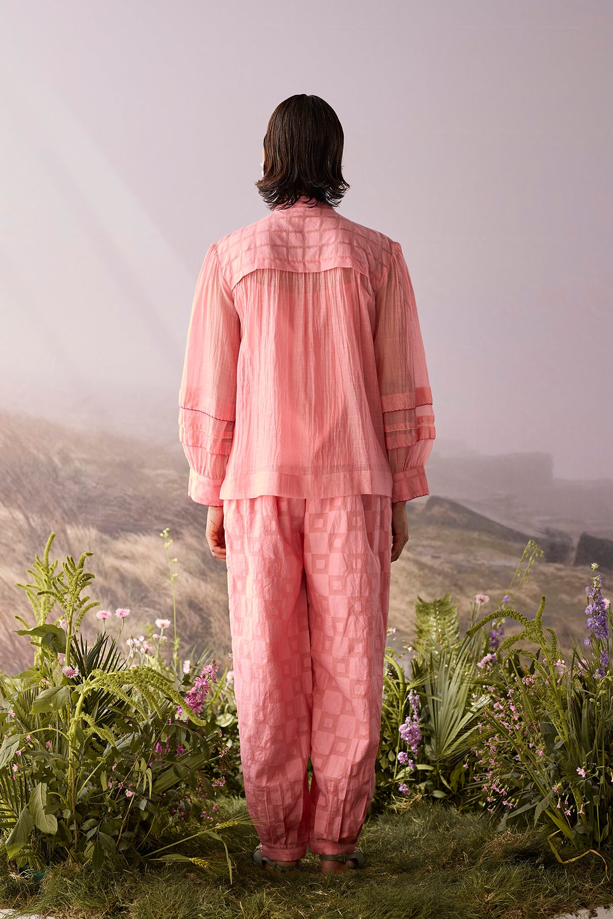 Rose Checkered Shirt