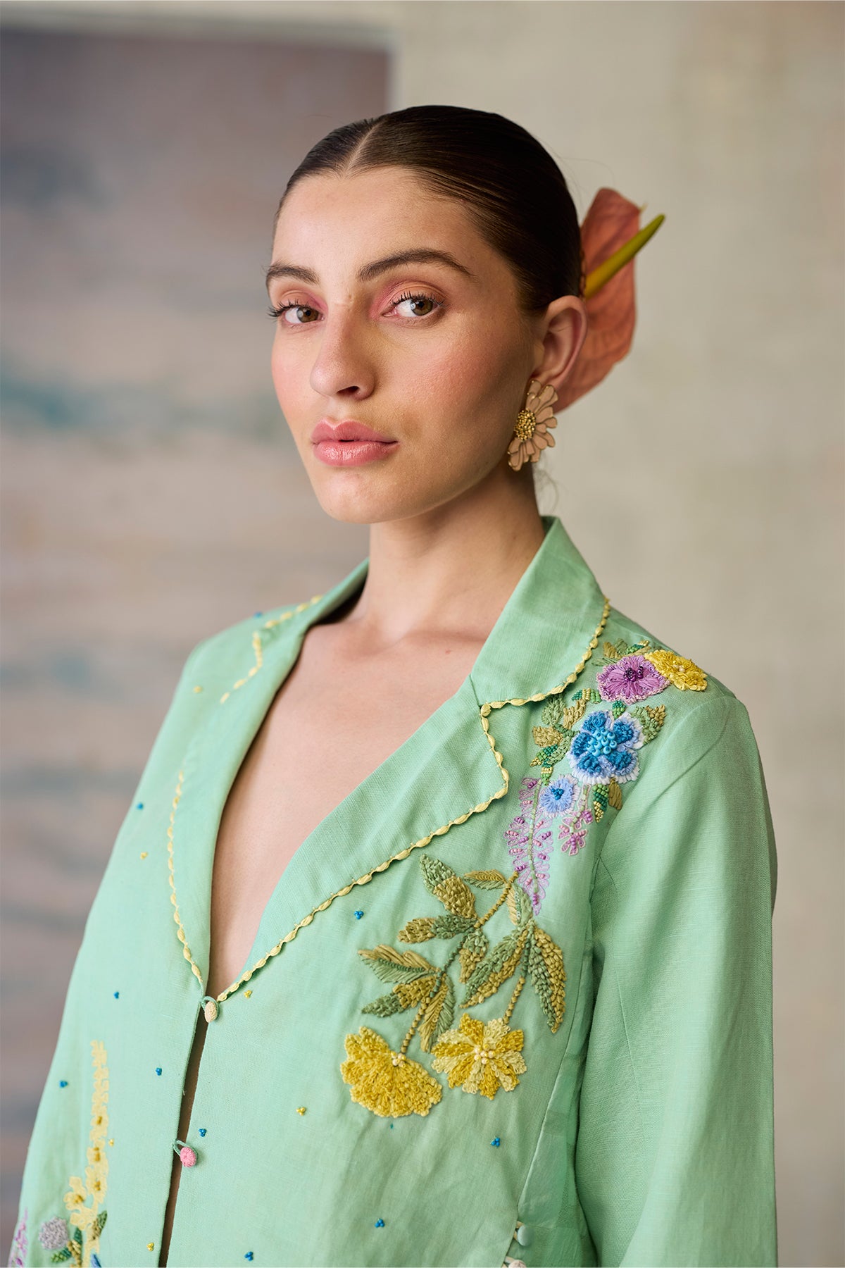 Seaglass Beaded Jacket