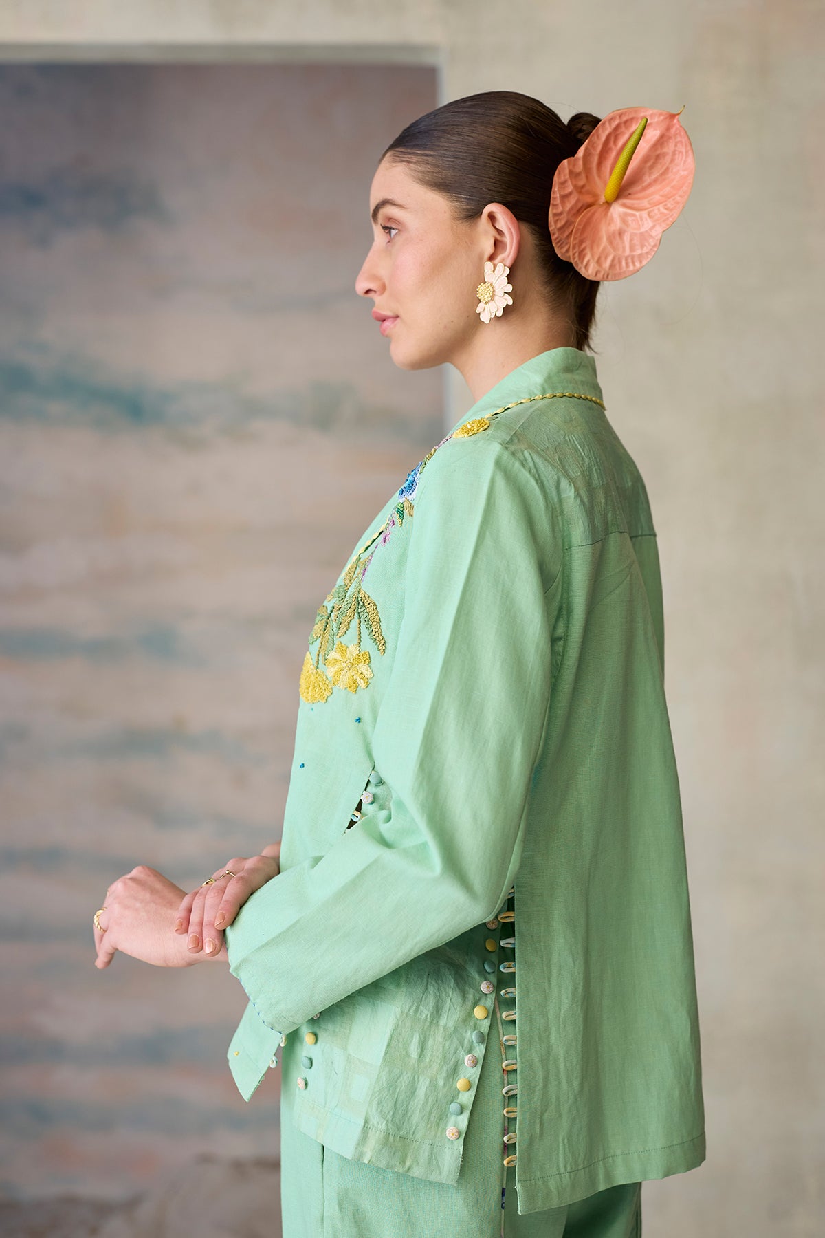 Seaglass Beaded Jacket