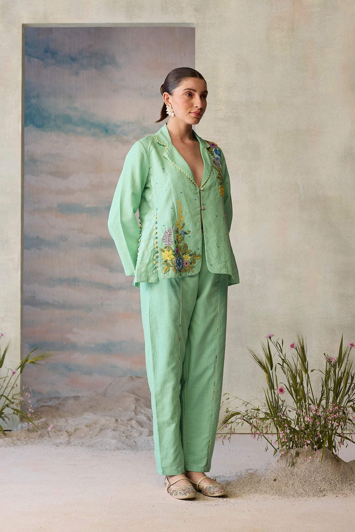 Seaglass Beaded Jacket