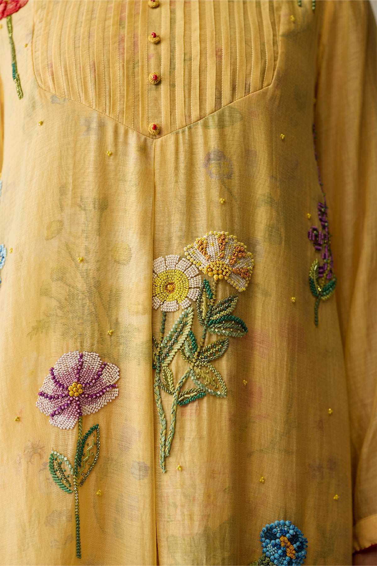 Sunpetal Pintuck Kurta